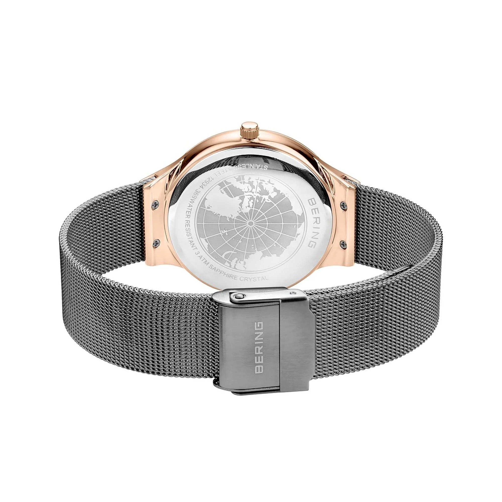 Bering Damen Uhr Armbanduhr Classic Quarz - 12934-369 Edelstahl - Image 4