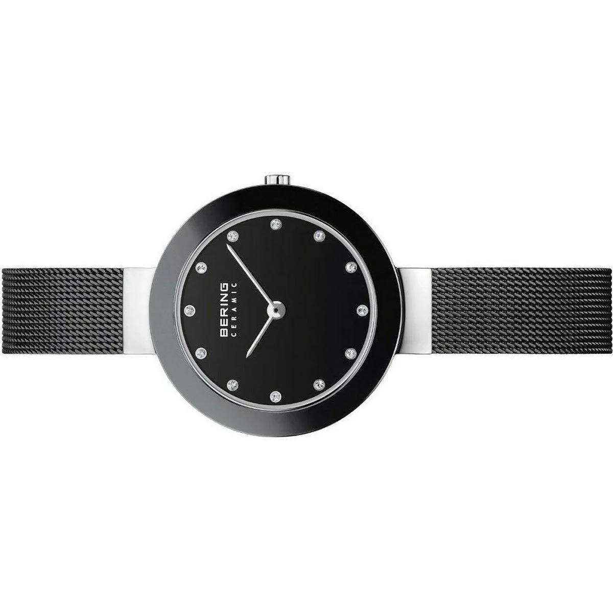 Bering Damen Uhr Armbanduhr Slim Ceramic - 11429-102 Meshband - Image 2