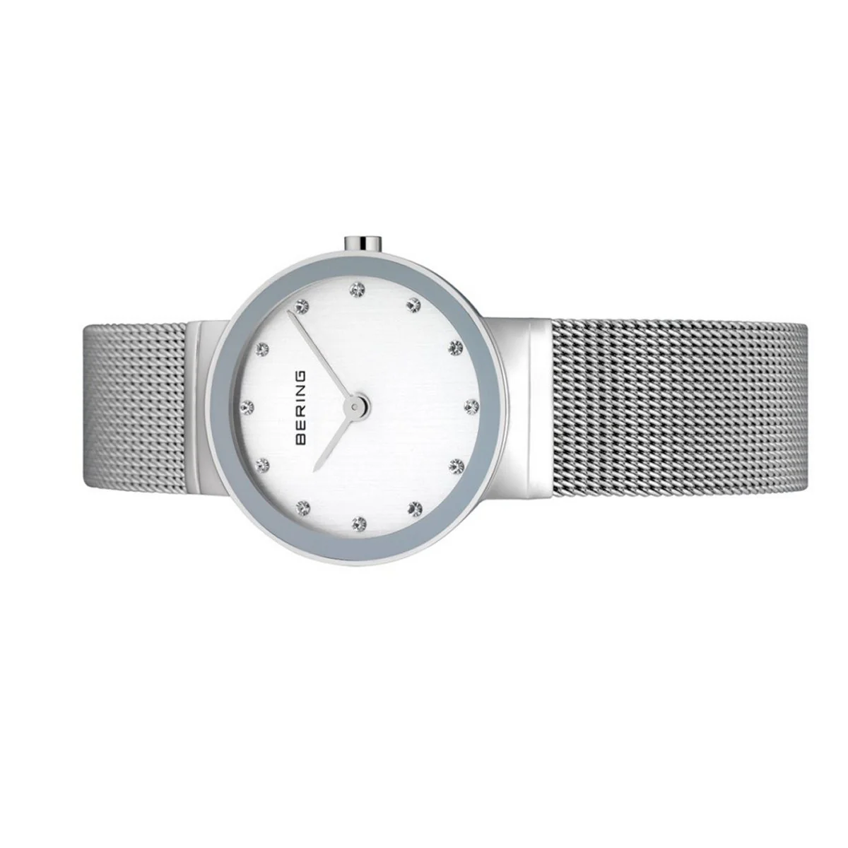 Bering Damen Uhr Armbanduhr Slim Classic - 10126-000 Meshband - Image 2
