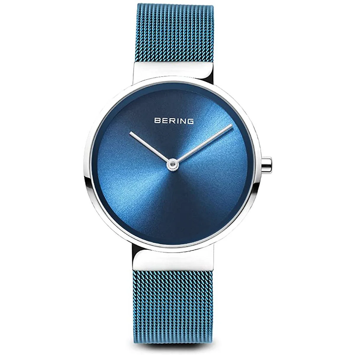 Bering Damen Uhr Armbanduhr Slim Classic - 14531-308 Meshband