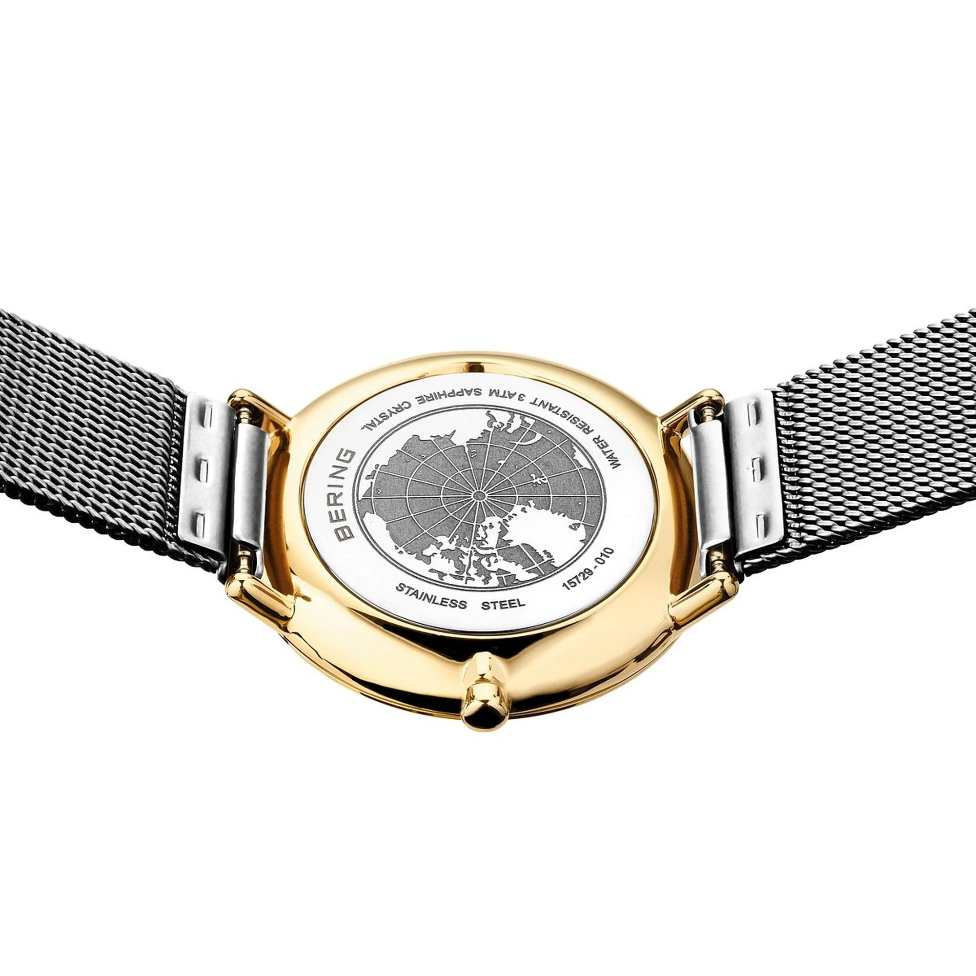 Bering Damen Uhr Armbanduhr Ultra-Slim - 15729-010 Edelstahl - Image 3