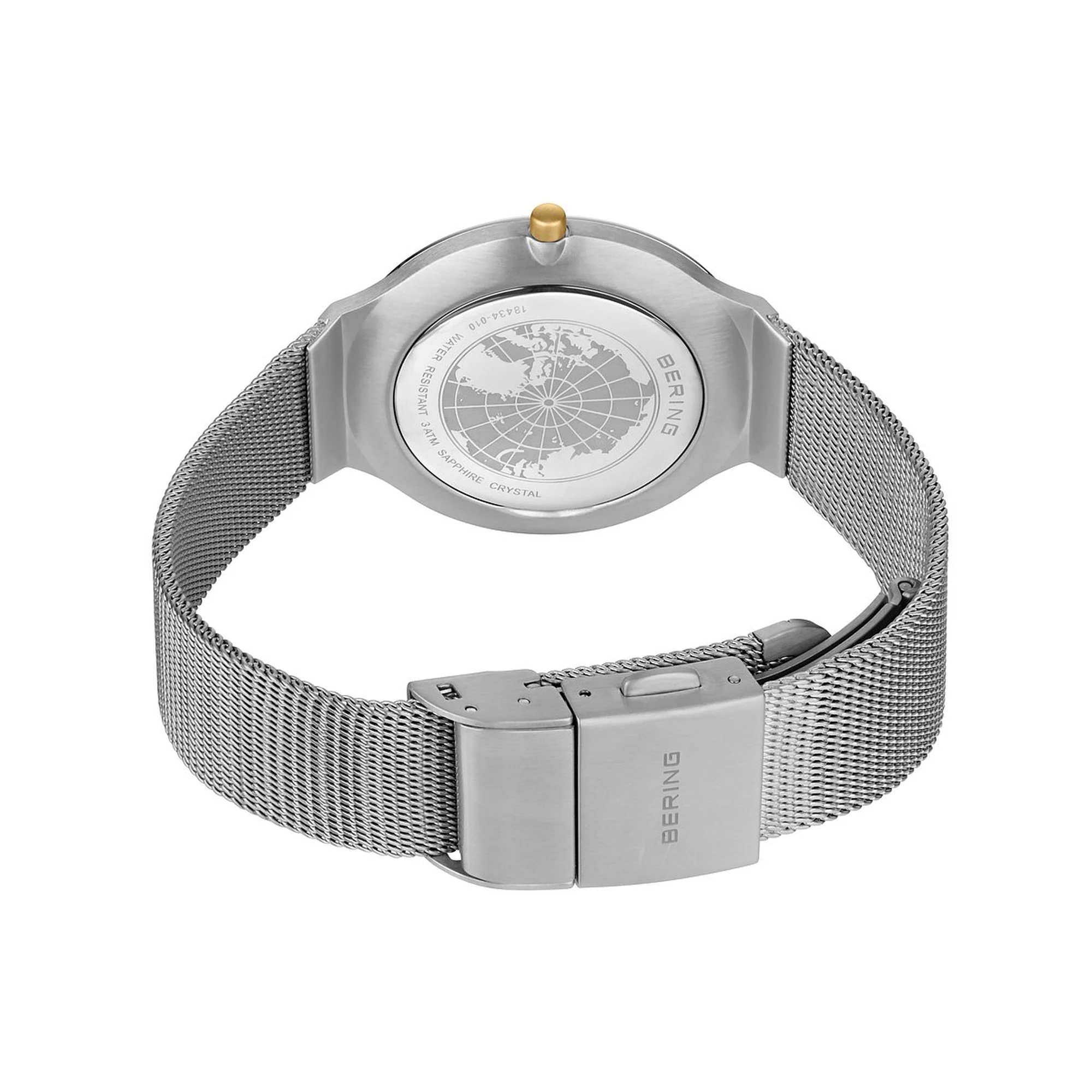 Bering Damen Uhr Armbanduhr Ultra-Slim Silber - 18434-010 Edelstahl - Image 4