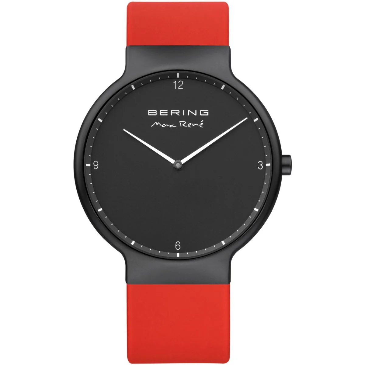Bering Herren Uhr Armbanduhr Max René Ultra Slim - 15540-523 Silikon