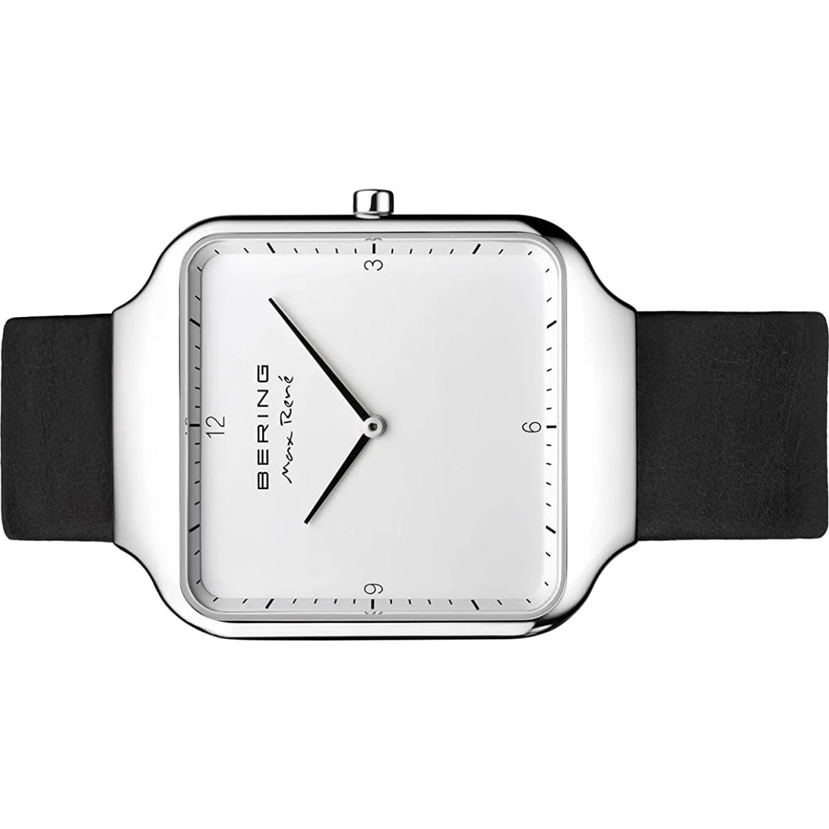 Bering Herren Uhr Armbanduhr Max René Ultra Slim - 15836-409 Leder - Image 2