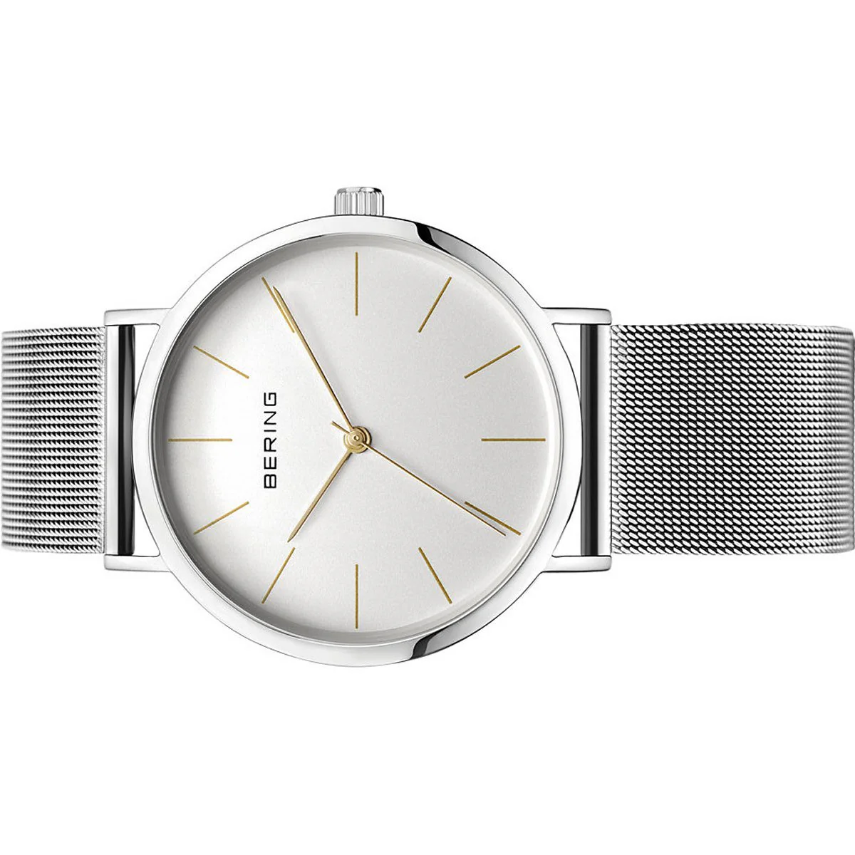 Bering Unisex Uhr Armbanduhr Slim Classic - 13436-001 Meshband - Image 2