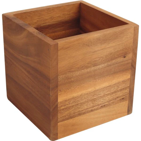 Besteckkiste Holz, quadratisch