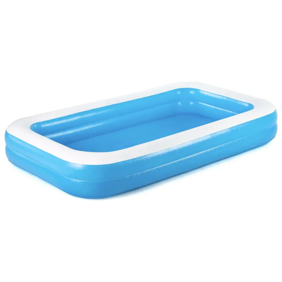 Bestway Familienpool 305x183x46cm Rechteckig Schwimmbecken Kinderpool Pool