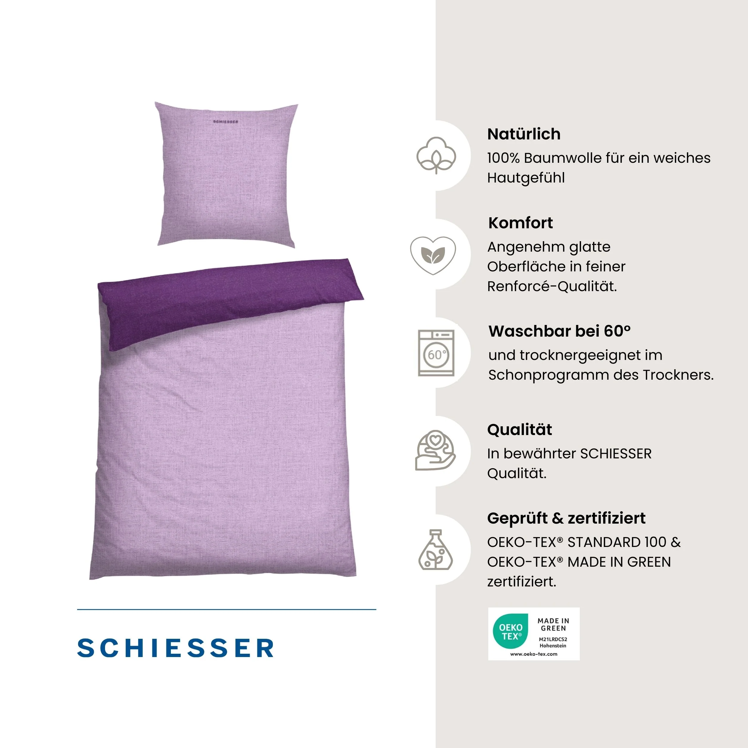 Bettwäscheset Doubleface Renforcé 2-tlg. - Image 146
