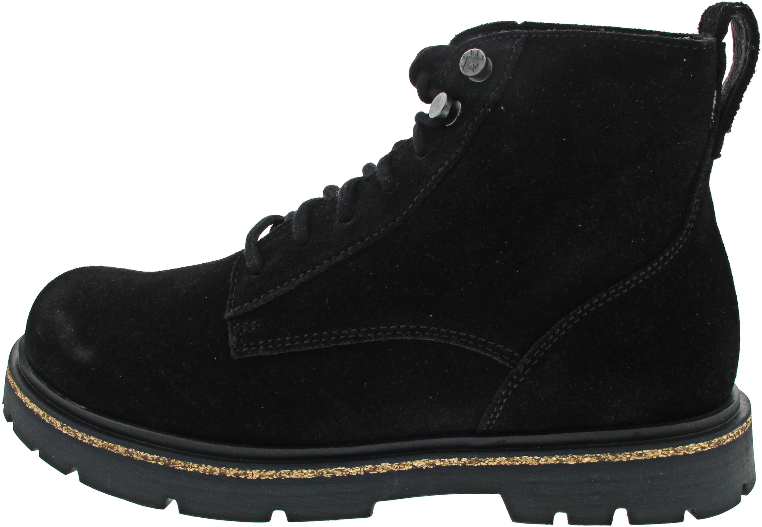Birkenstock Highwood Lace Mid Schnürstiefel Schwarz