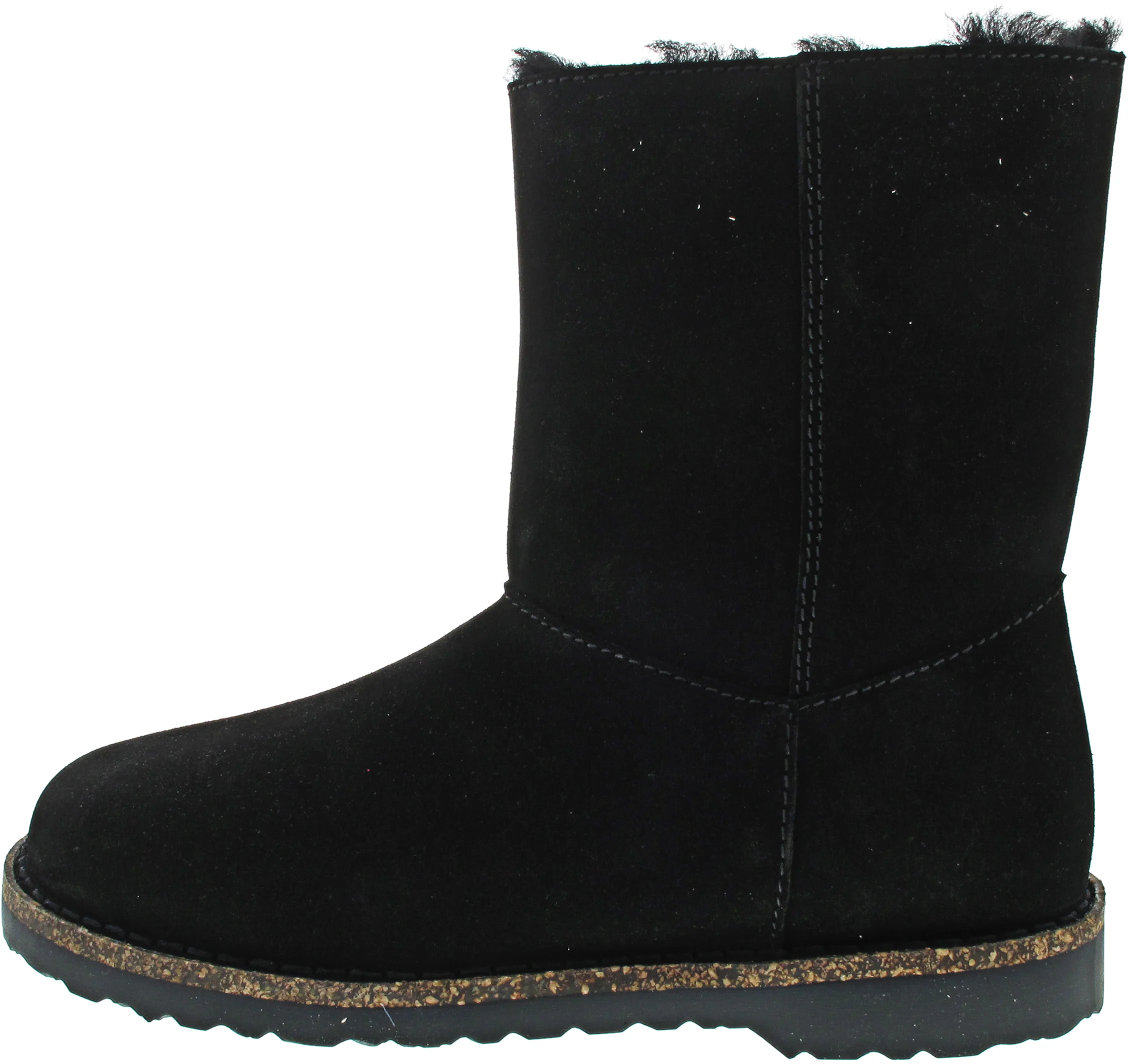 Birkenstock Uppsala Zip Shearling Stiefelette Schwarz - Image 3