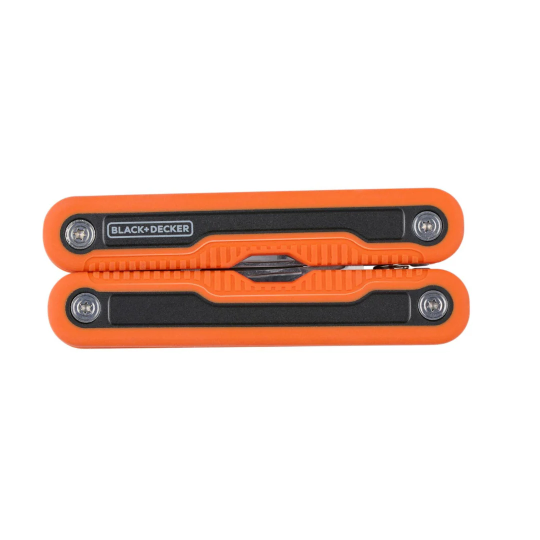 BLACK+DECKER Garten Multitool 6in1 Werkzeug Schere Handwerk Messer Säge Camping - Image 5