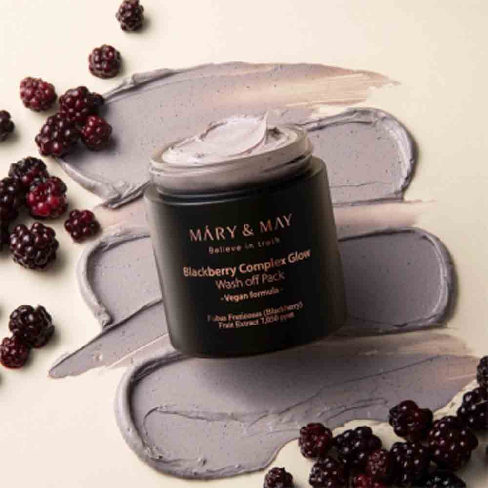 Blackberry Complex Glow Washoff Pack - 125 g - Image 3
