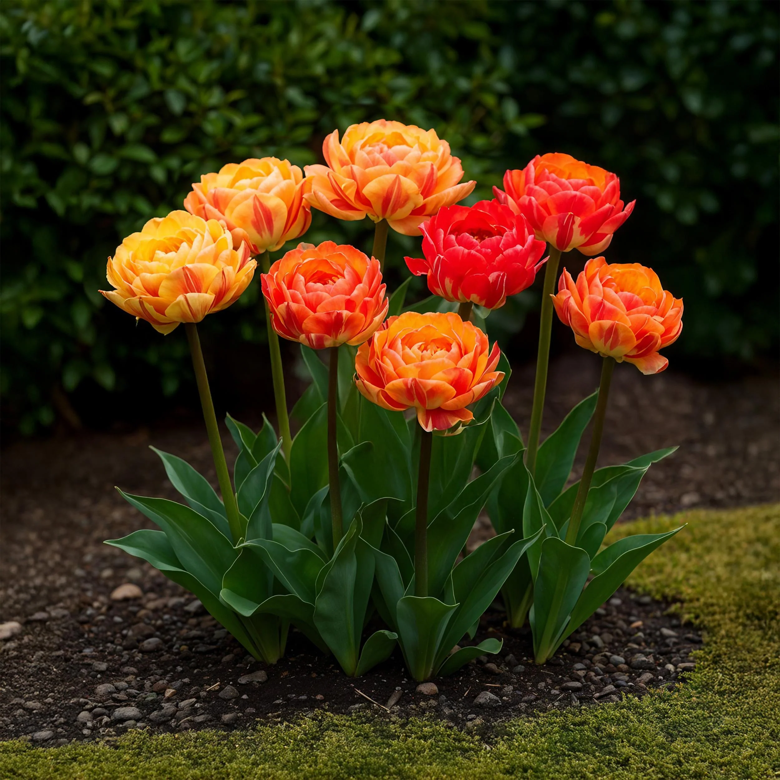 Blumenzwiebeln Tulpen Tulipa Gudoshnik Double gefüllt blühend 12 Stück Durchmesser 11-12 cm - Image 2