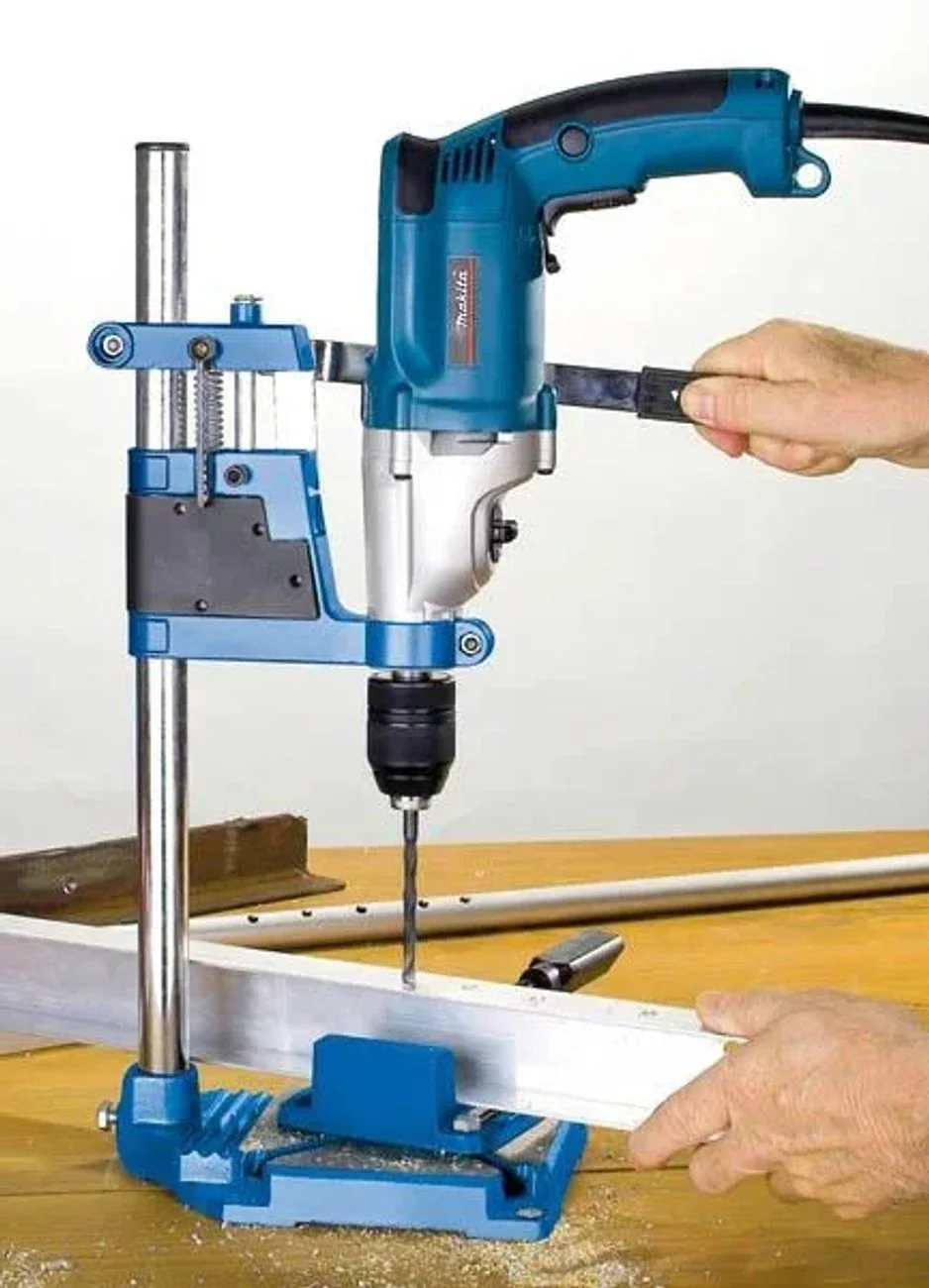 Bohrständer und Maschinenschraubstock Set für Werkstatt & Heimwerker - Image 3