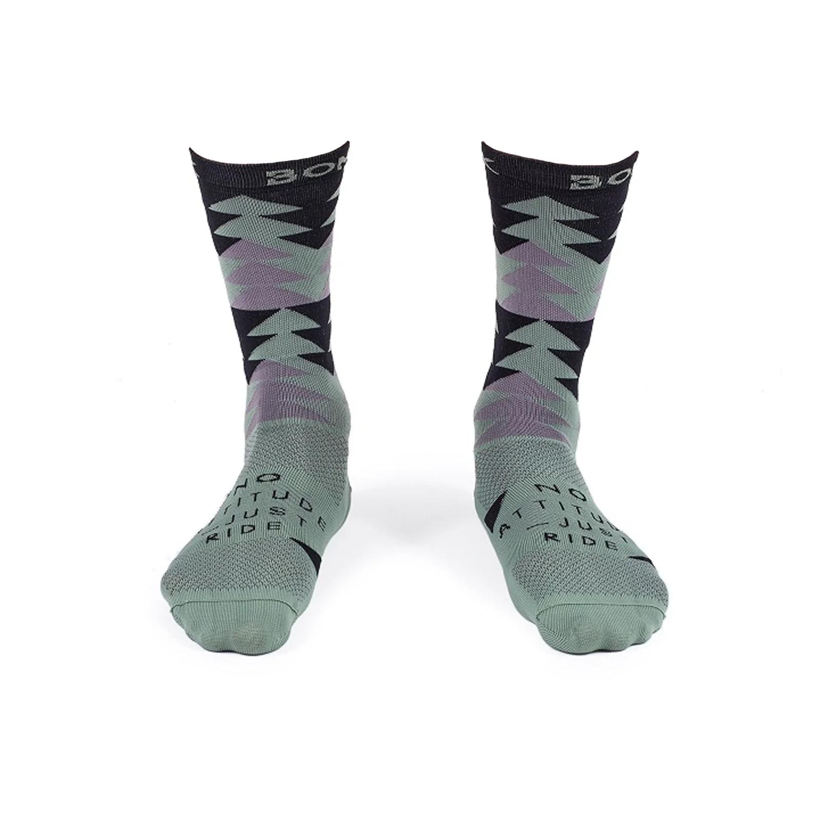 Bombtrack Unisex Socken Beyond Olive Schwarz