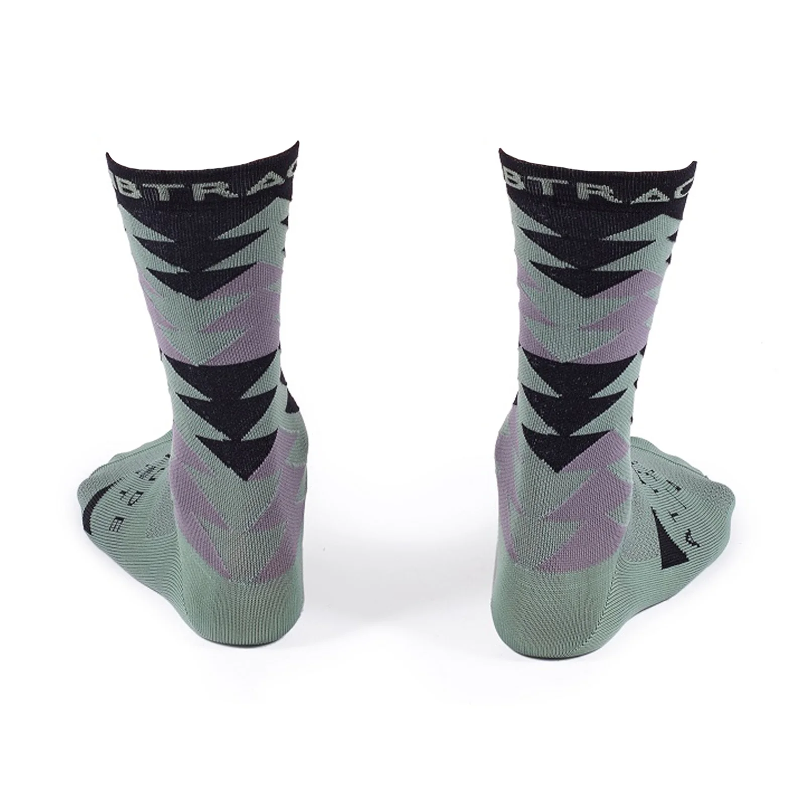 Bombtrack Unisex Socken Beyond Olive Schwarz - Image 3