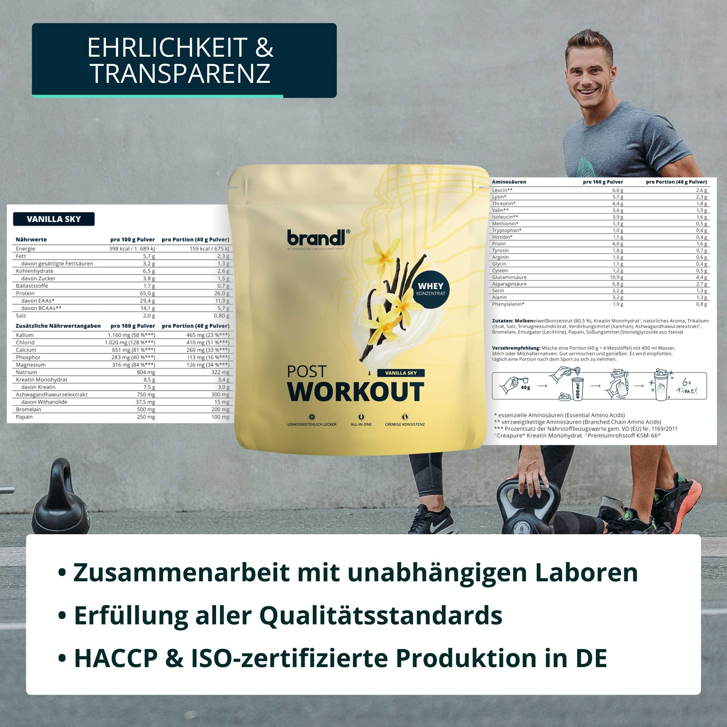 brandl® Protein-Pulver All-in-One nach dem Training - Image 13