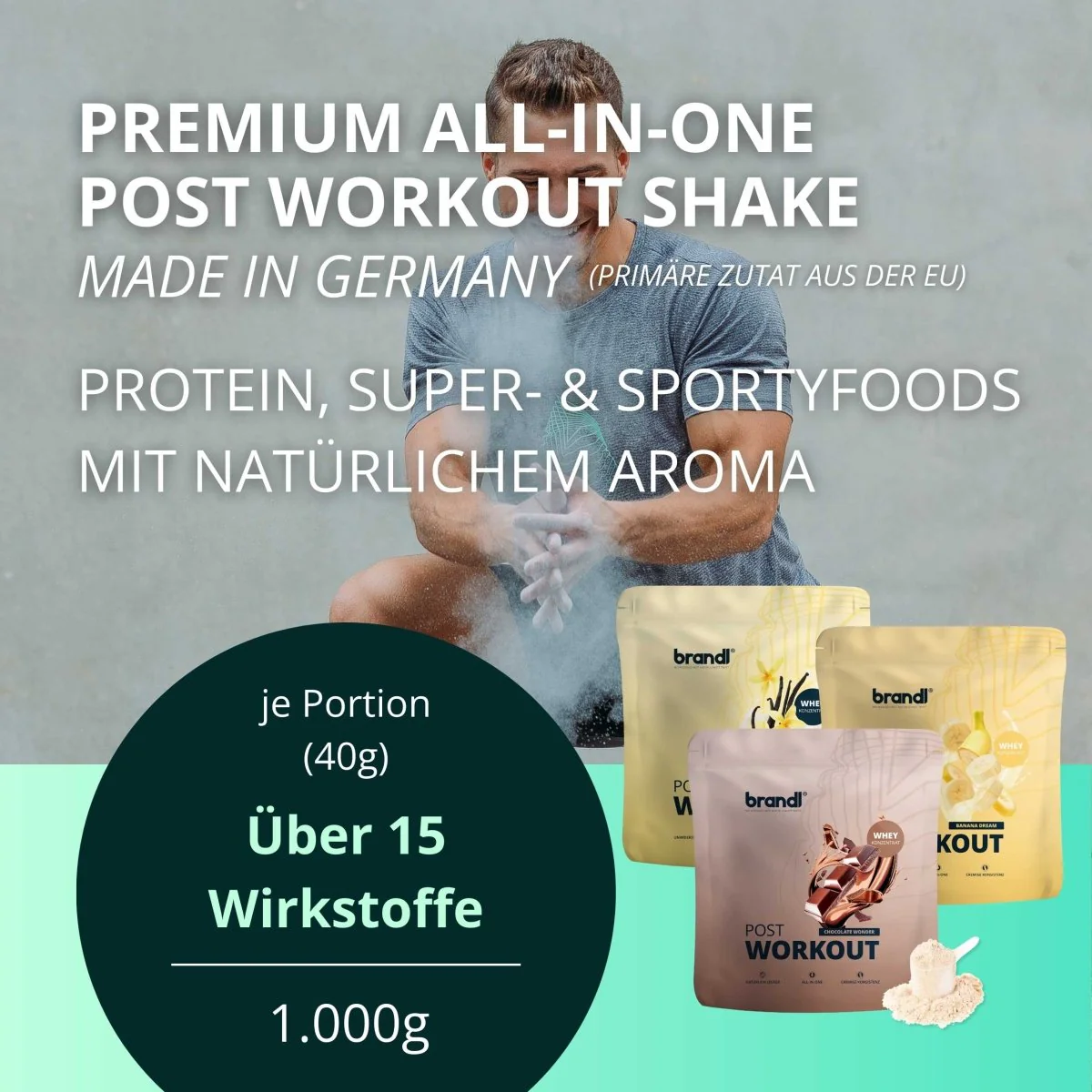 brandl® Protein-Pulver All-in-One nach dem Training - Image 4