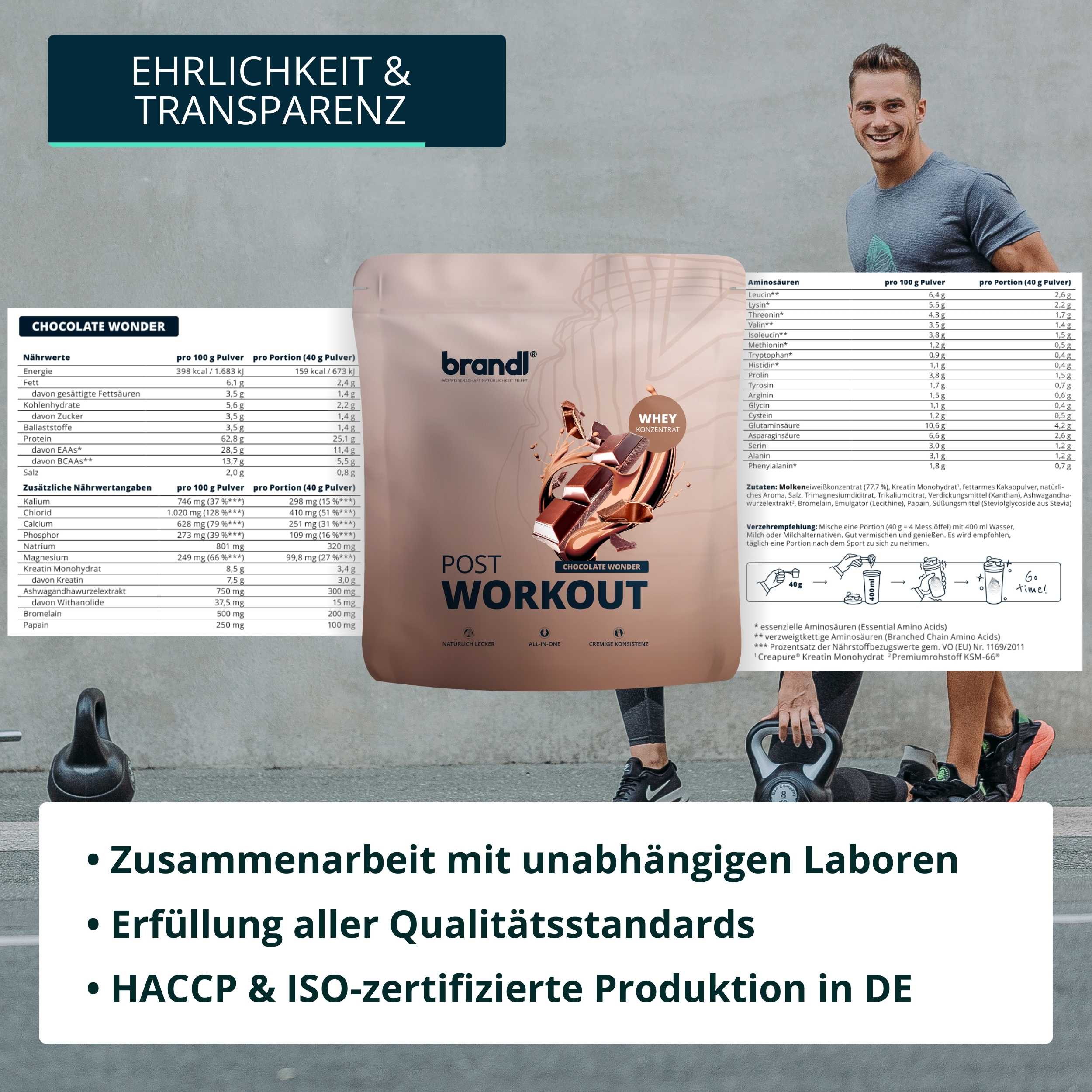 brandl® Protein-Pulver All-in-One nach dem Training - Image 7