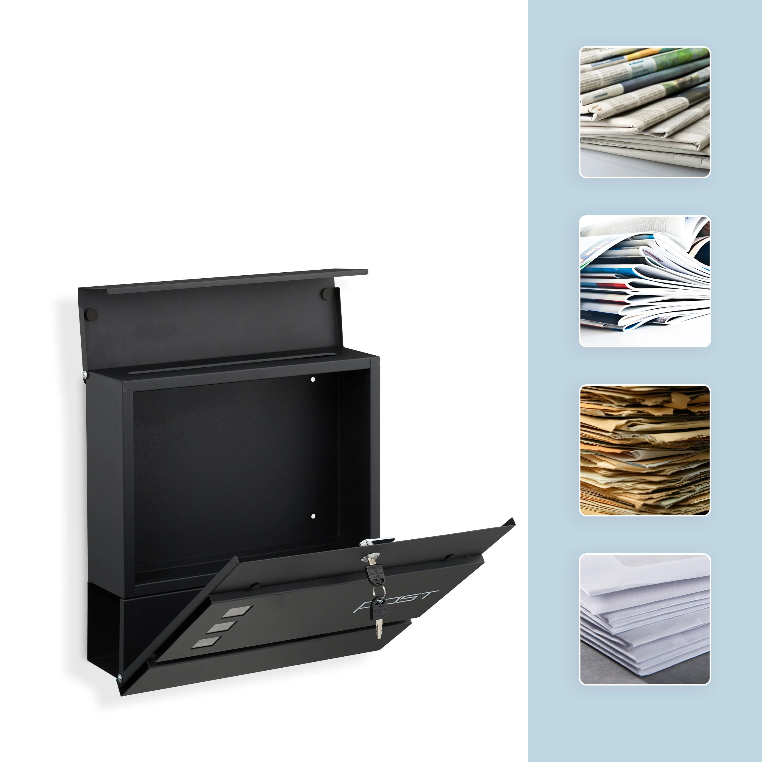 Briefkasten mit Zeitungsfach - Image 6