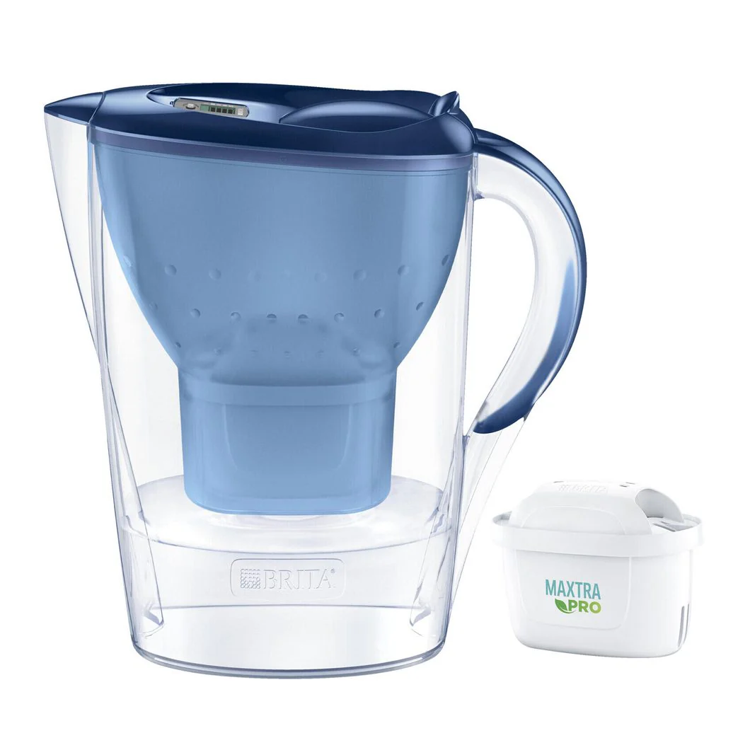 Brita Marella Wasserkanne XL blue inkl. 1 Wasserfilter Maxtra Pro All-in-1