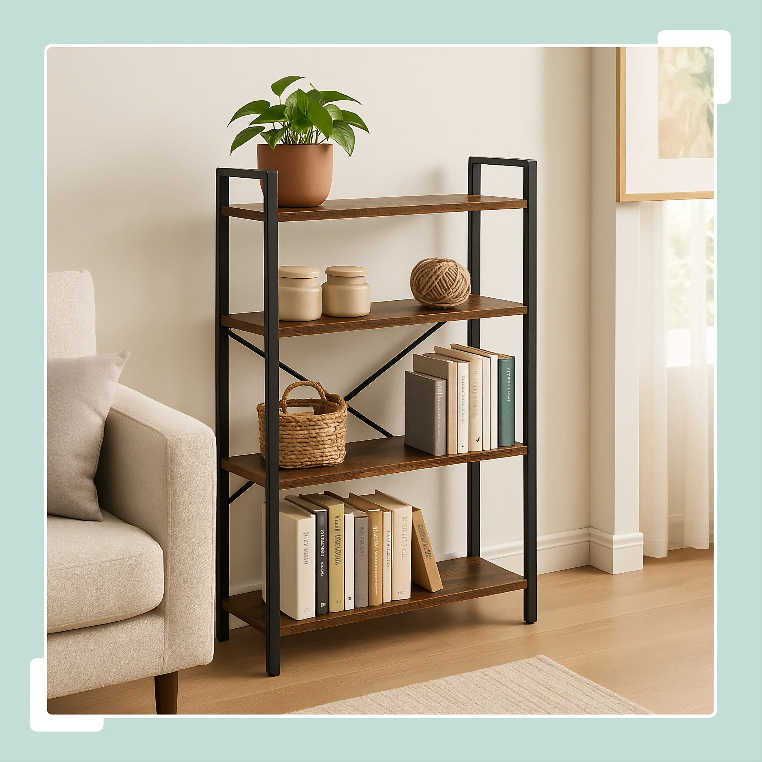 Bücherregal Industrial-Style - Image 14