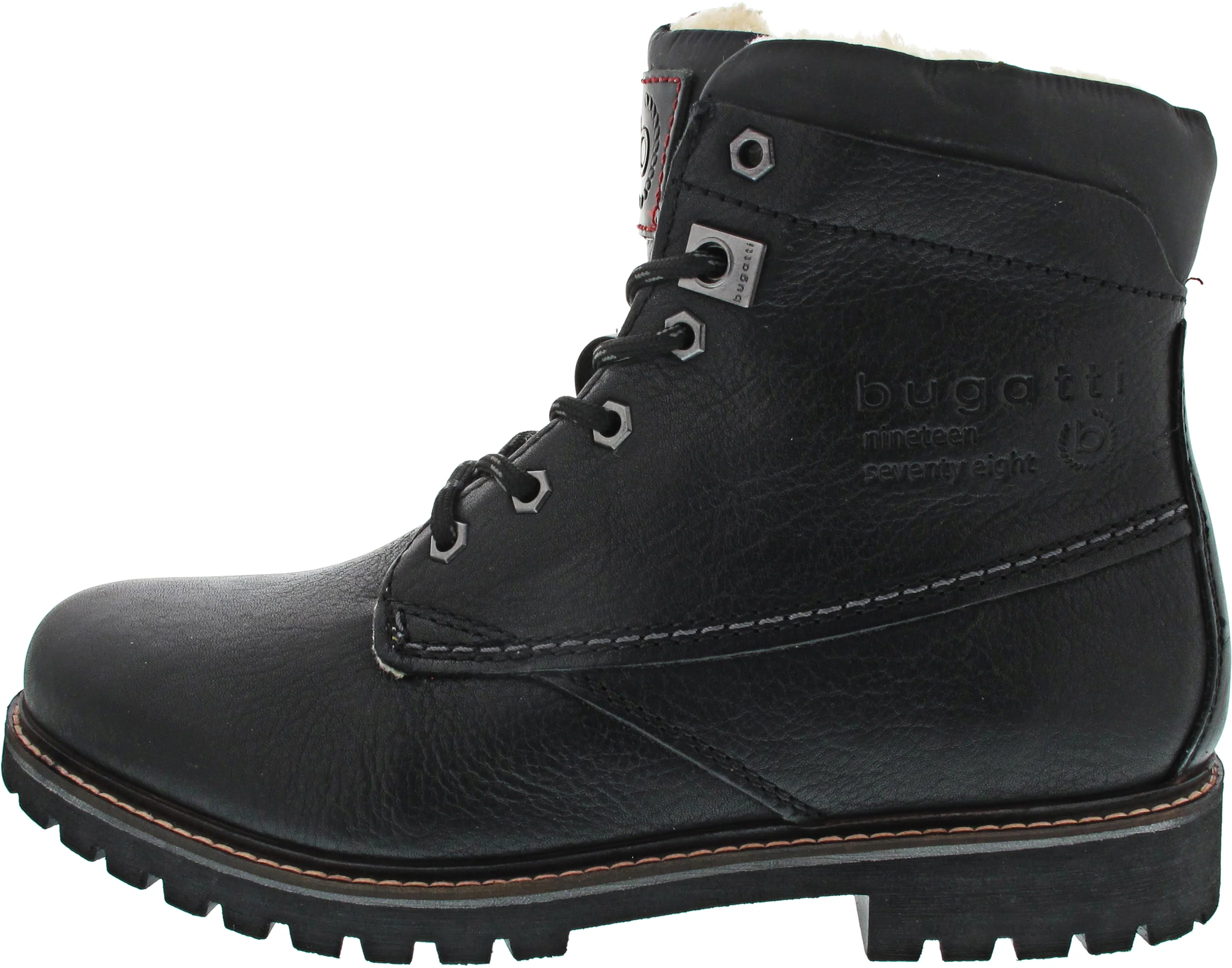 Bugatti Panther Schnürstiefel Schwarz - Image 2