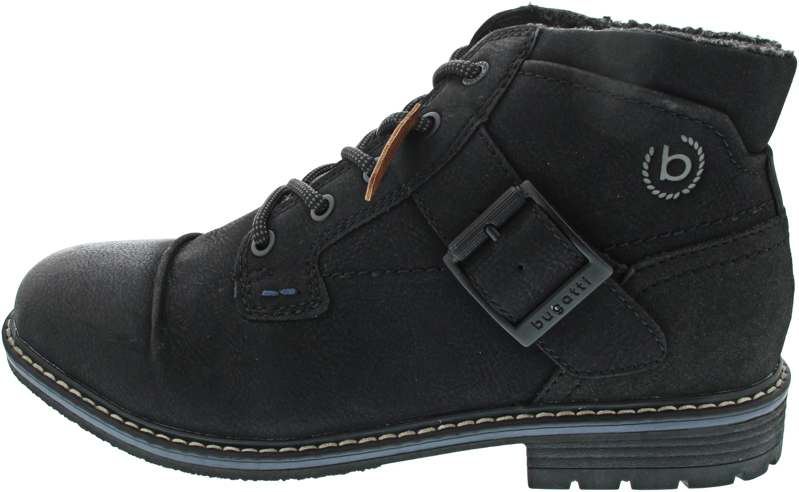 Bugatti Philadelphia Schnürstiefel Schwarz