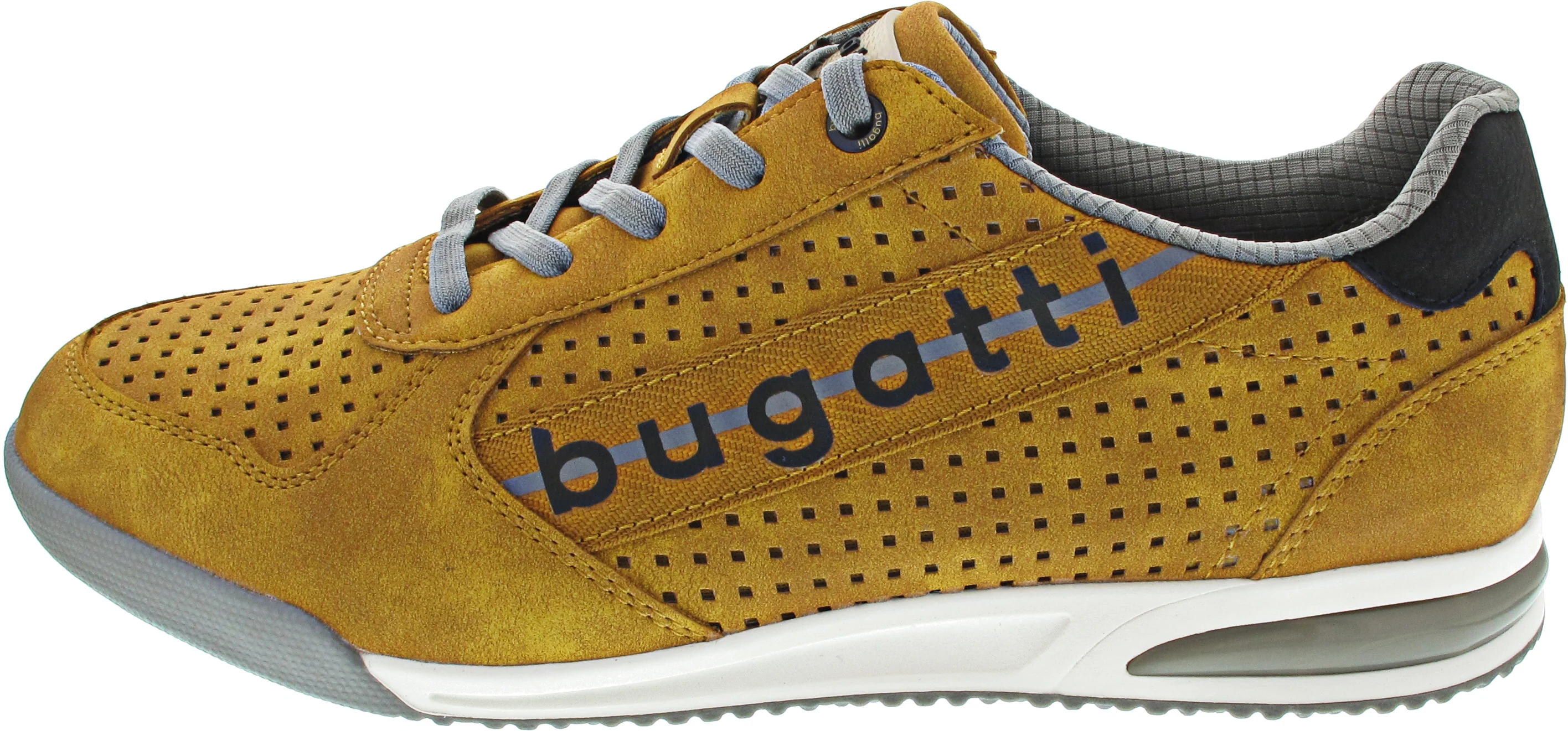 Bugatti Trevor sportlicher Schnürer Gelb - Image 6