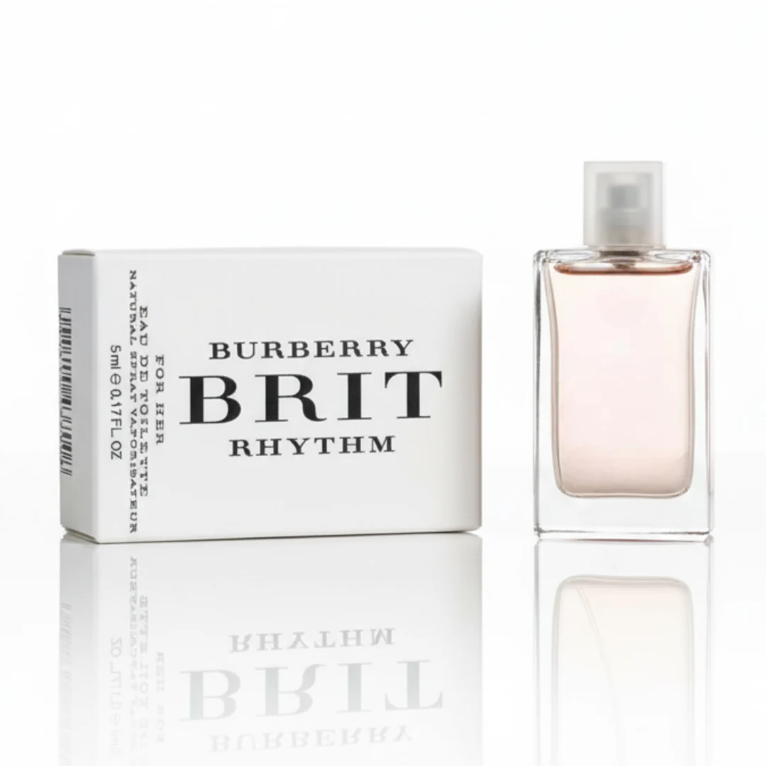 Burberry Brit Rhythm for Women Eau de Toilette 50ml Miniaturen 5 ml x 10 Stück, für Damen Parfüm - Image 3