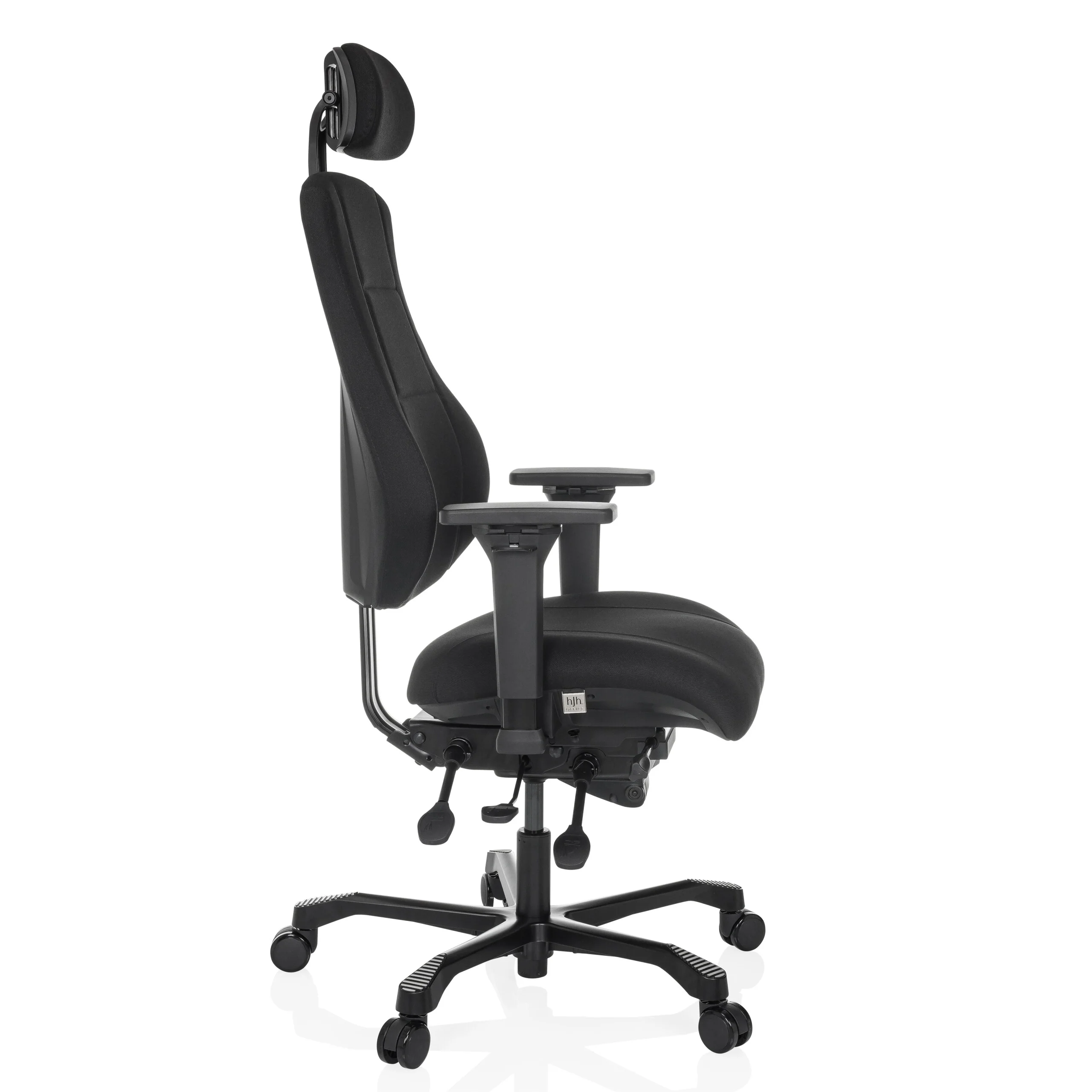Bürostuhl / Chefsessel 24 HOURS BASIC Stoff schwarz hjh OFFICE - Image 7