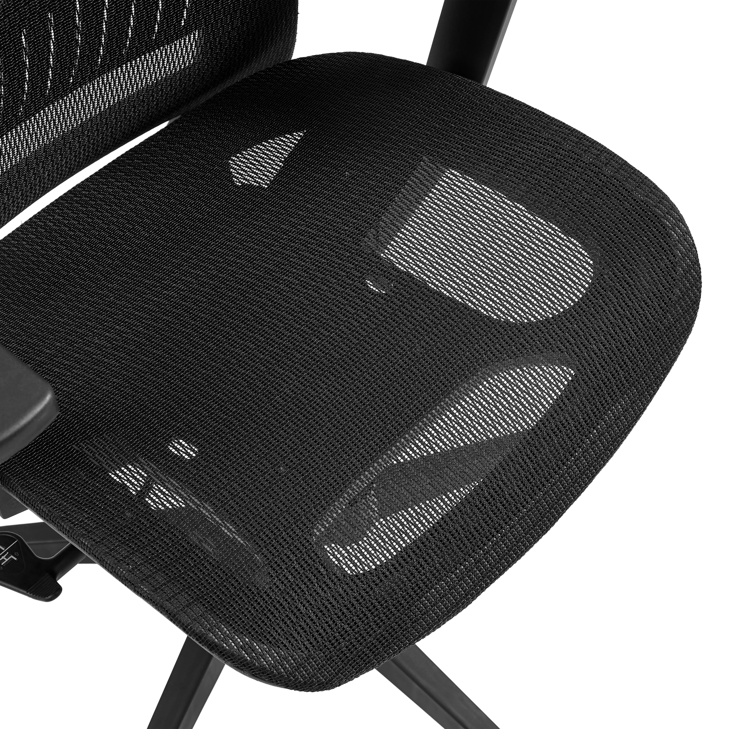 Bürostuhl / Drehstuhl Air Port 2 Netzstoff schwarz mybuero - Image 10