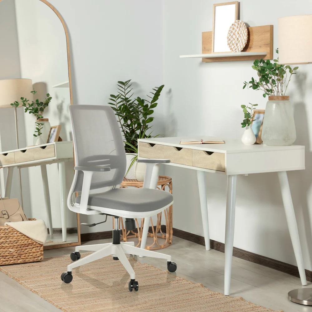 Bürostuhl / Drehstuhl PROFONDO ECO W Netzstoff / Stoff beige hjh OFFICE - Image 18
