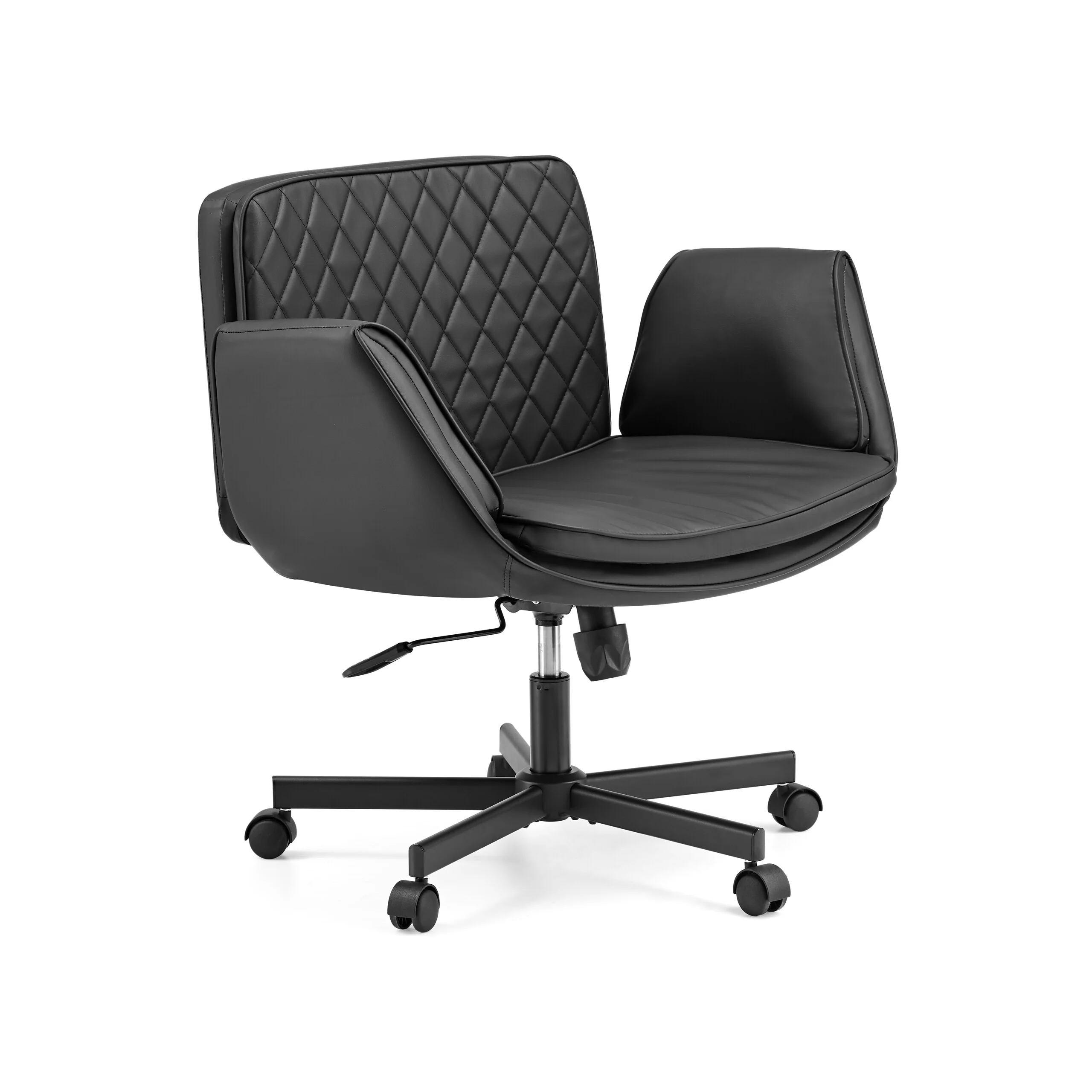Bürostuhl Schneidersitz / Drehstuhl Criss Cross 10 PU beige hjh LIVING - Image 15