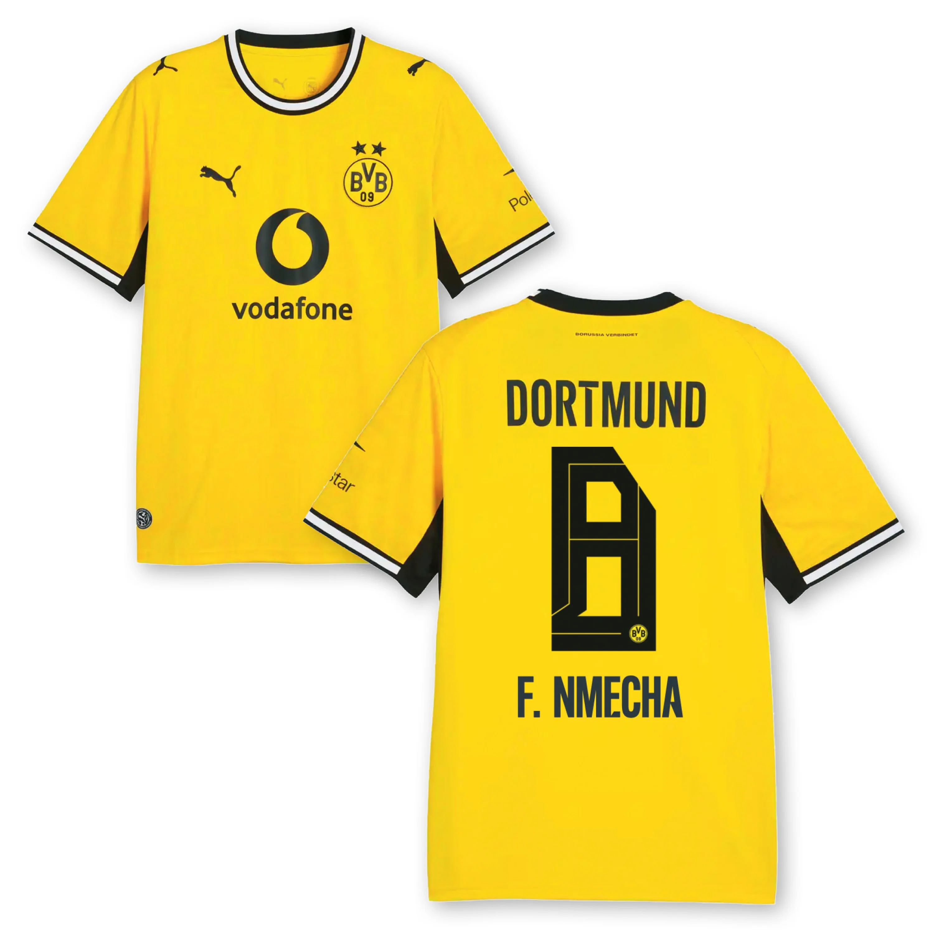 BVB Borussia Dortmund Heimtrikot Herren Nmecha Saison 2026/27 - Image 6