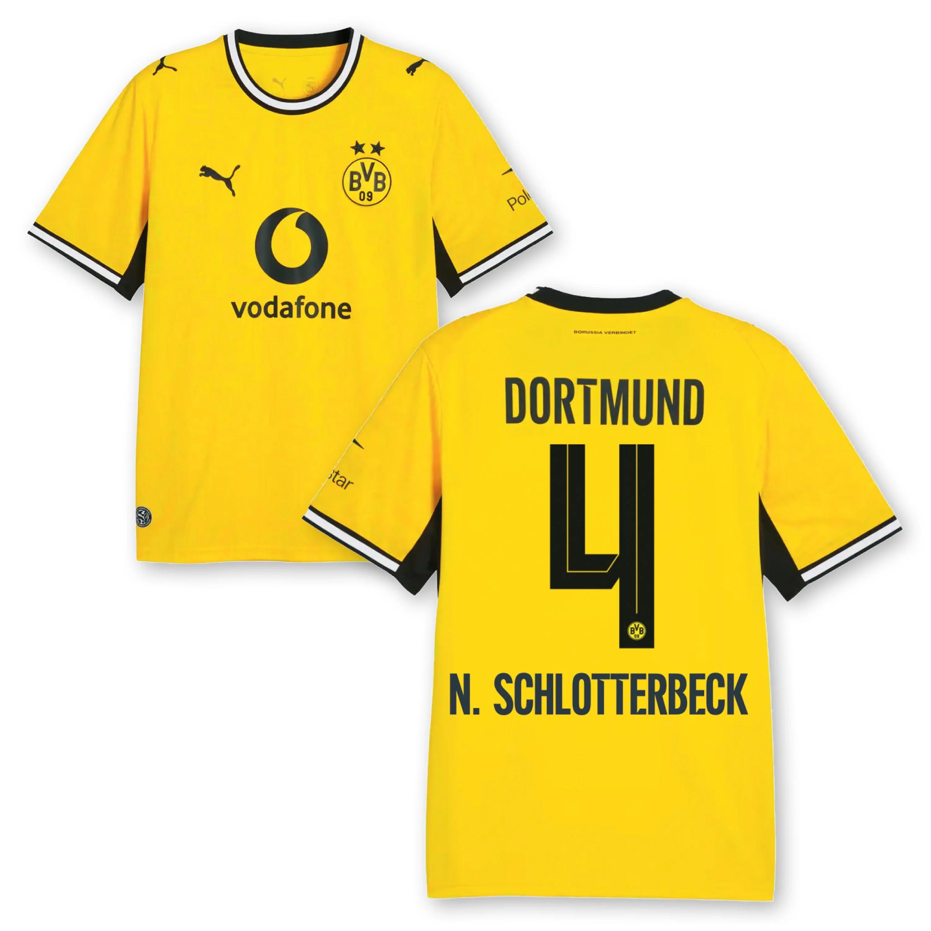 BVB Home Jersey Kinder Schlotterbeck Saison 2026/27 - Image 5