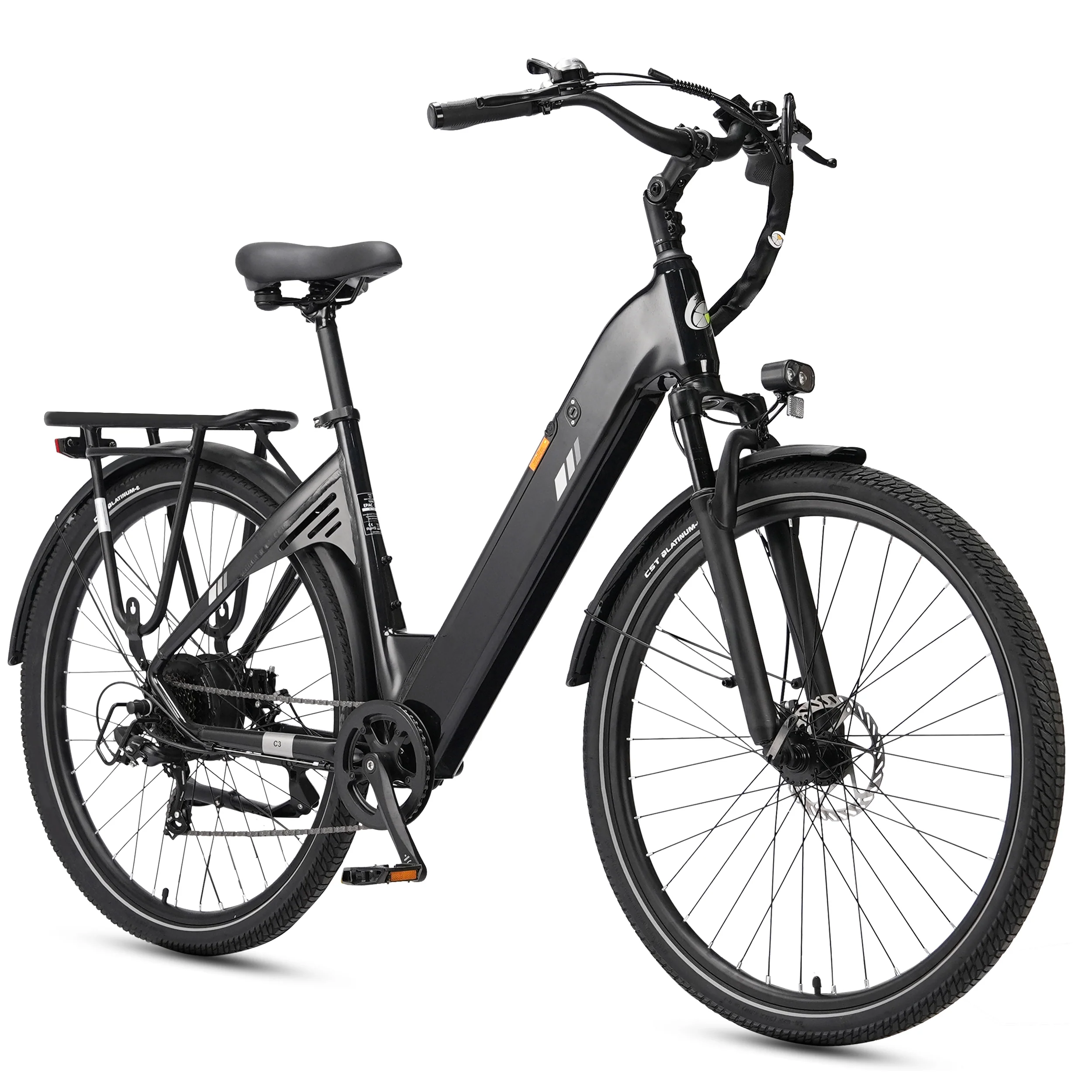 C3SE 28 Zoll 250W Motor 52Nm 120km Reichweite Elektrofahrrad 18Ah 80-120 km ebike - Image 3