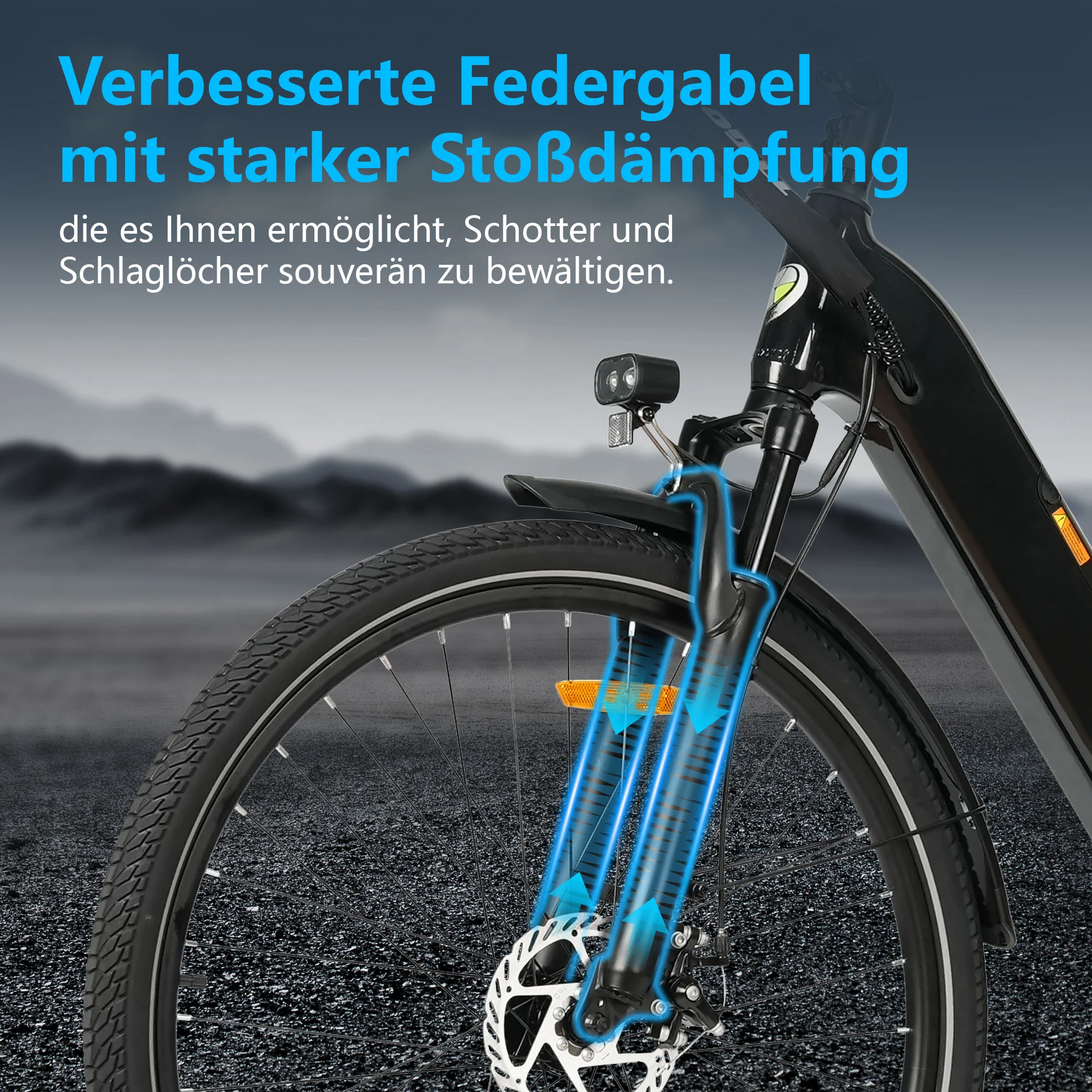C3SE 28 Zoll 250W Motor 52Nm 120km Reichweite Elektrofahrrad 18Ah 80-120 km ebike - Image 42