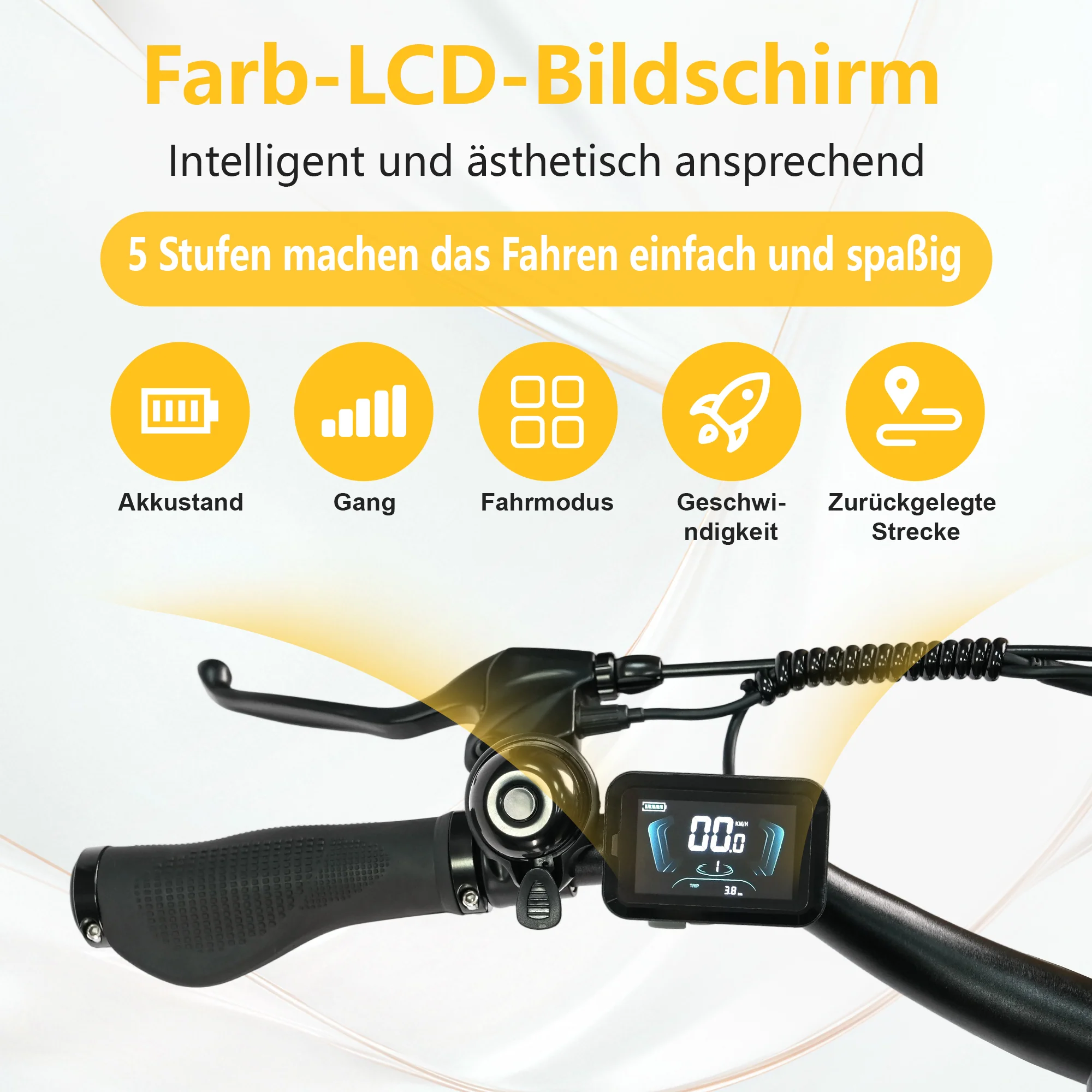 C3SE 28 Zoll 250W Motor 52Nm 120km Reichweite Elektrofahrrad 18Ah 80-120 km ebike - Image 5