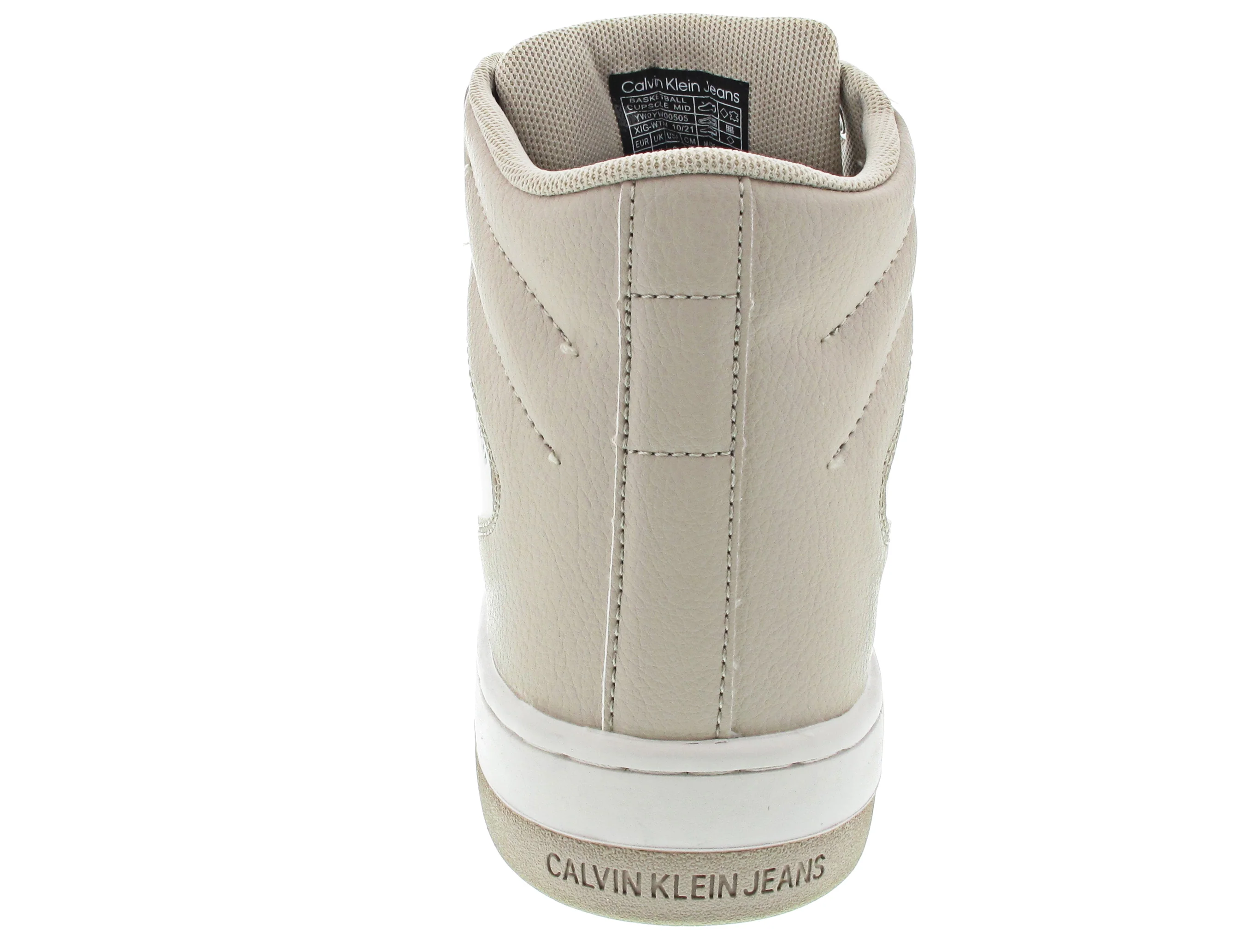 Calvin Klein Basketball Cupsole Mide Sneaker high Beige - Image 2