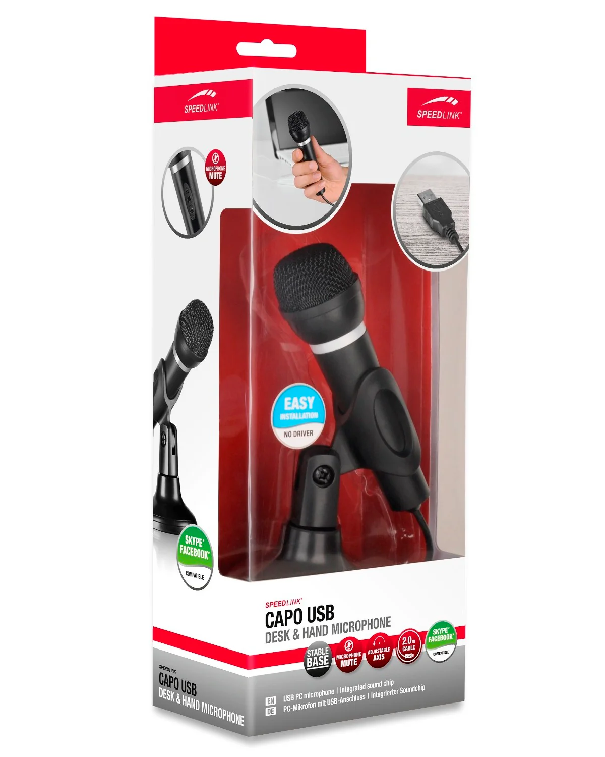 CAPO Tisch- und Hand-Mikrofon 3,5mm Klinke - Image 9