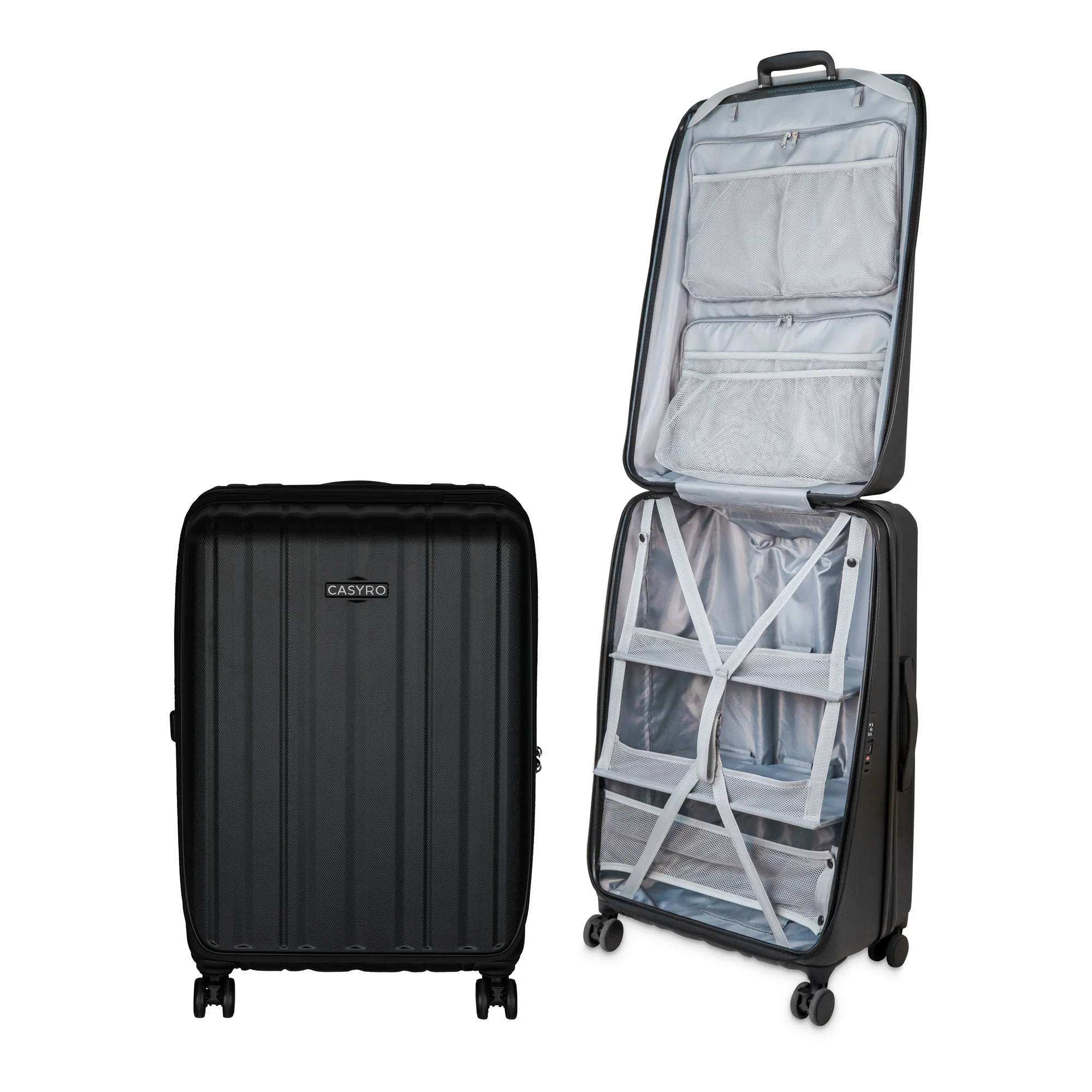 CASYRO 2020811 Stand-UP 4.0 L Schrankkoffer ca.120L black