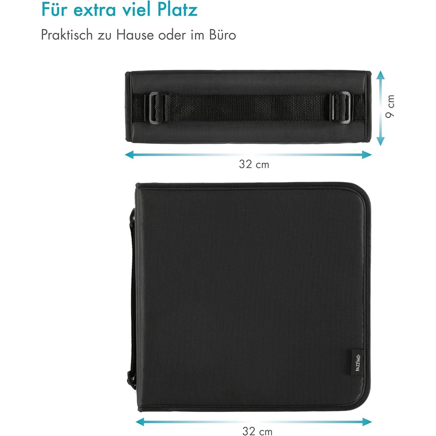 CD-/DVD-/Blu-Ray Wallet Tasche 208 Schwarz - Image 9