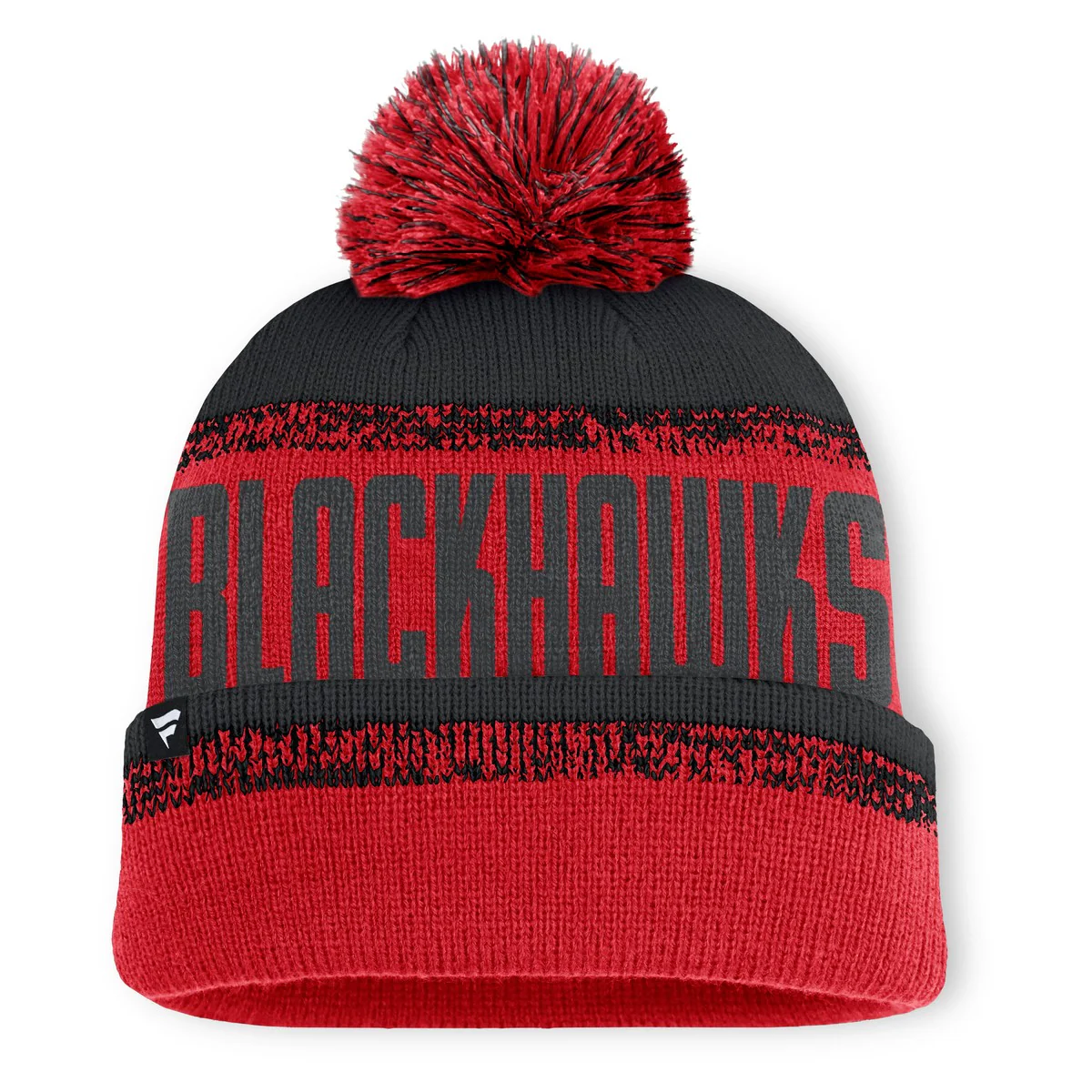 Chicago Blackhawks Thrive Cuffed Pom Beanie NHL - Image 2