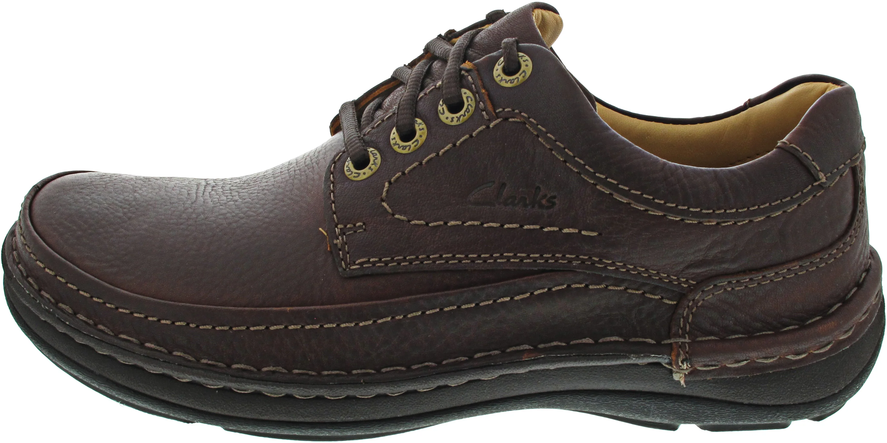 Clarks Schnürer Braun