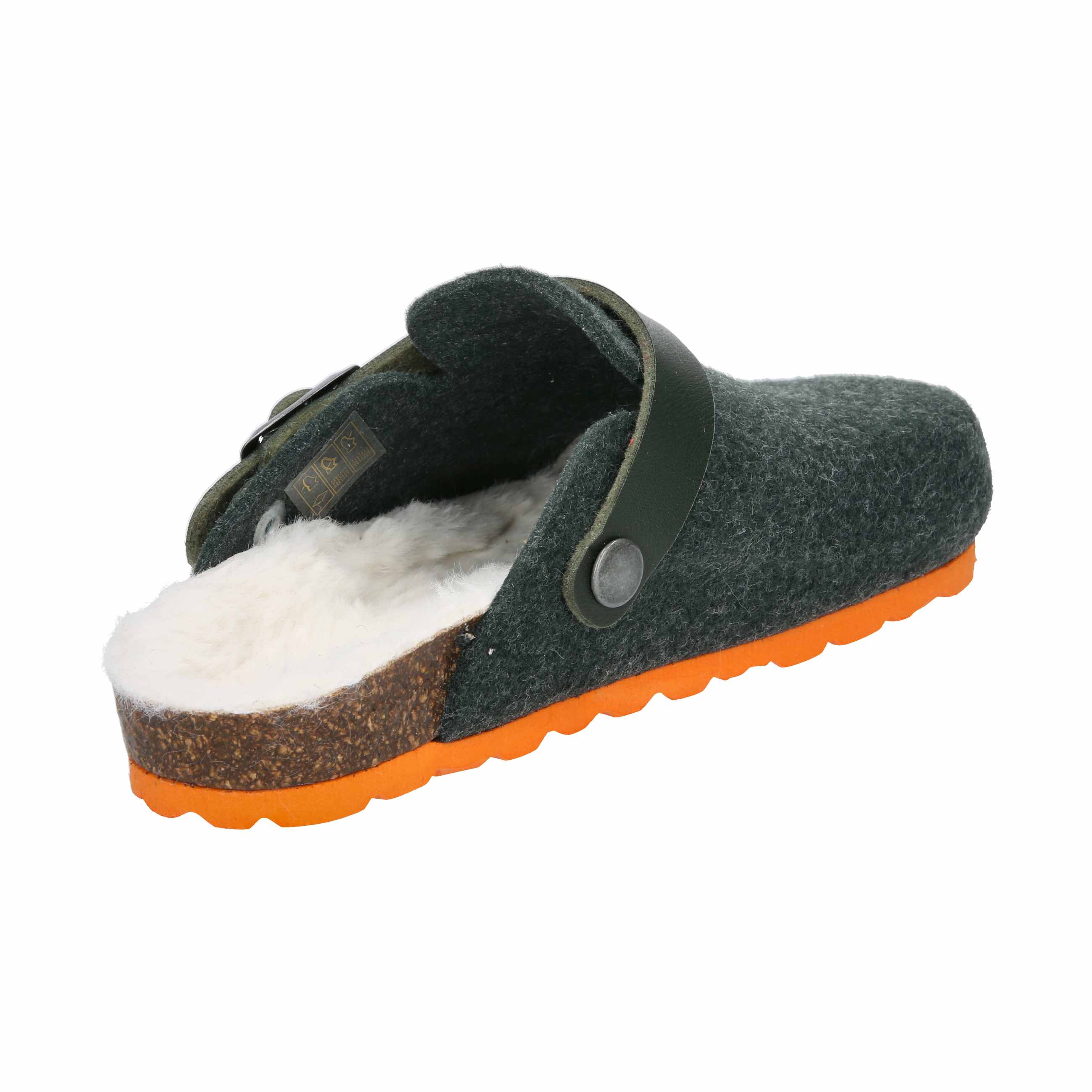 Clog Jungen Schnallen grün LICO Clog Kids Warm - Image 35
