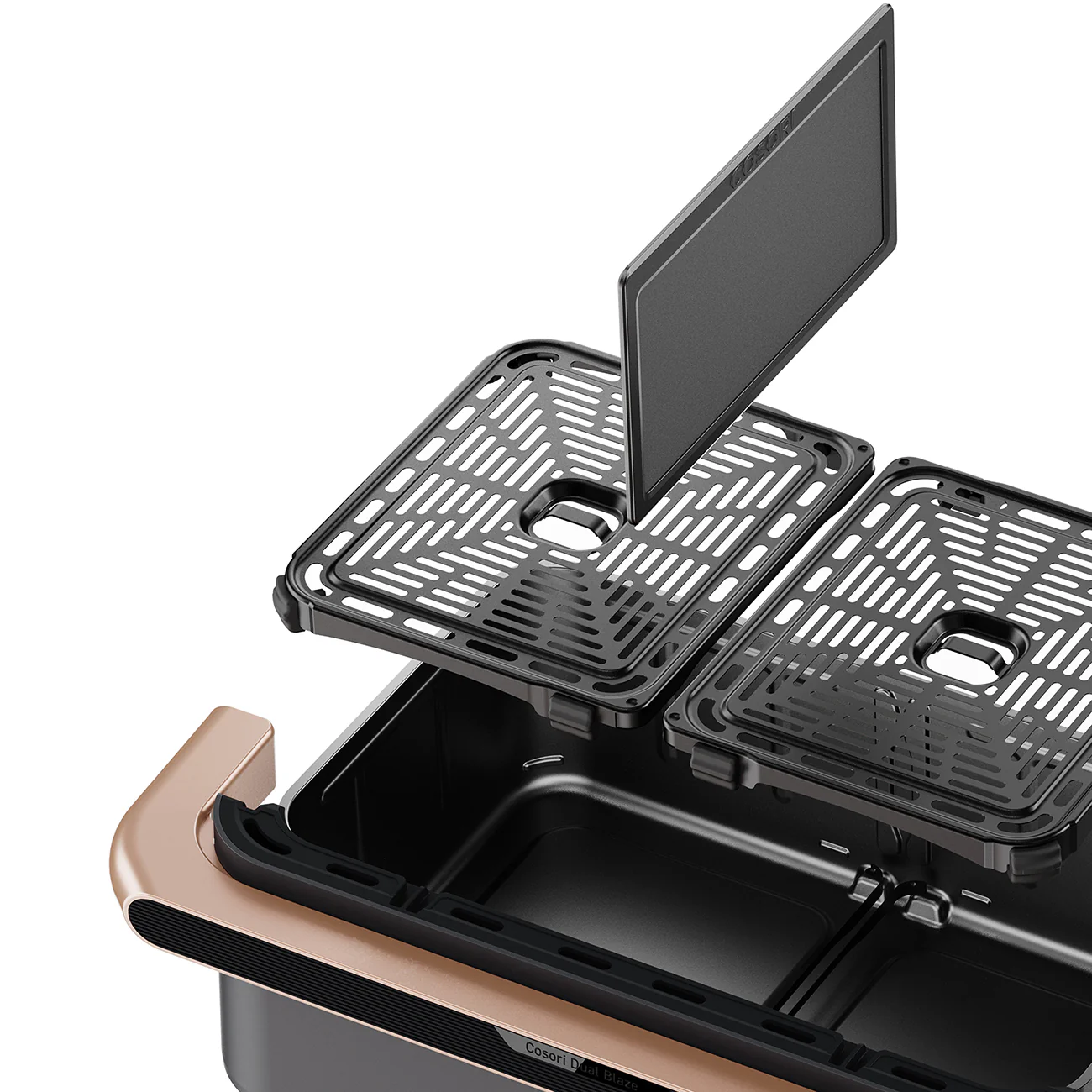 Cosori DualBlaze TwinFry, Heißluftfritteuse, 2 x 5 Liter, Sync-Funktion, schwarz - Image 12