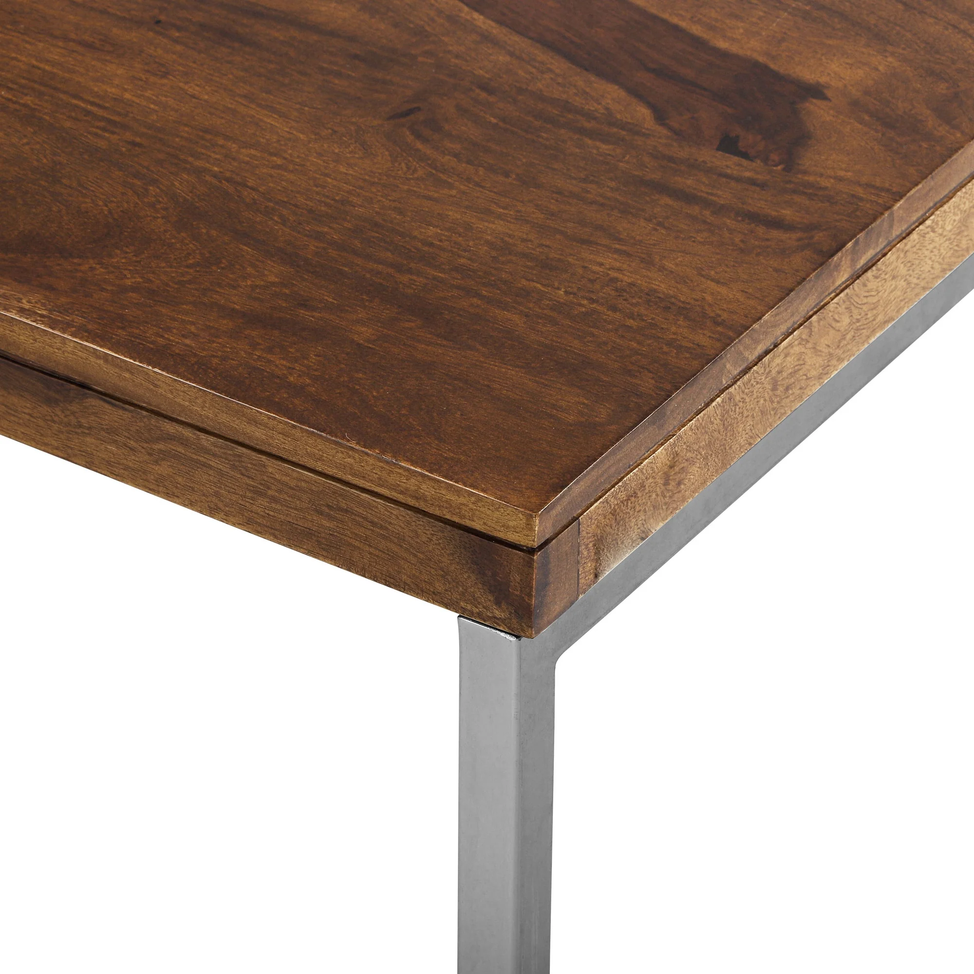 Couchtisch 60x40x60 cm Natur aus Sheesham Holz WOMO-Design - Image 5