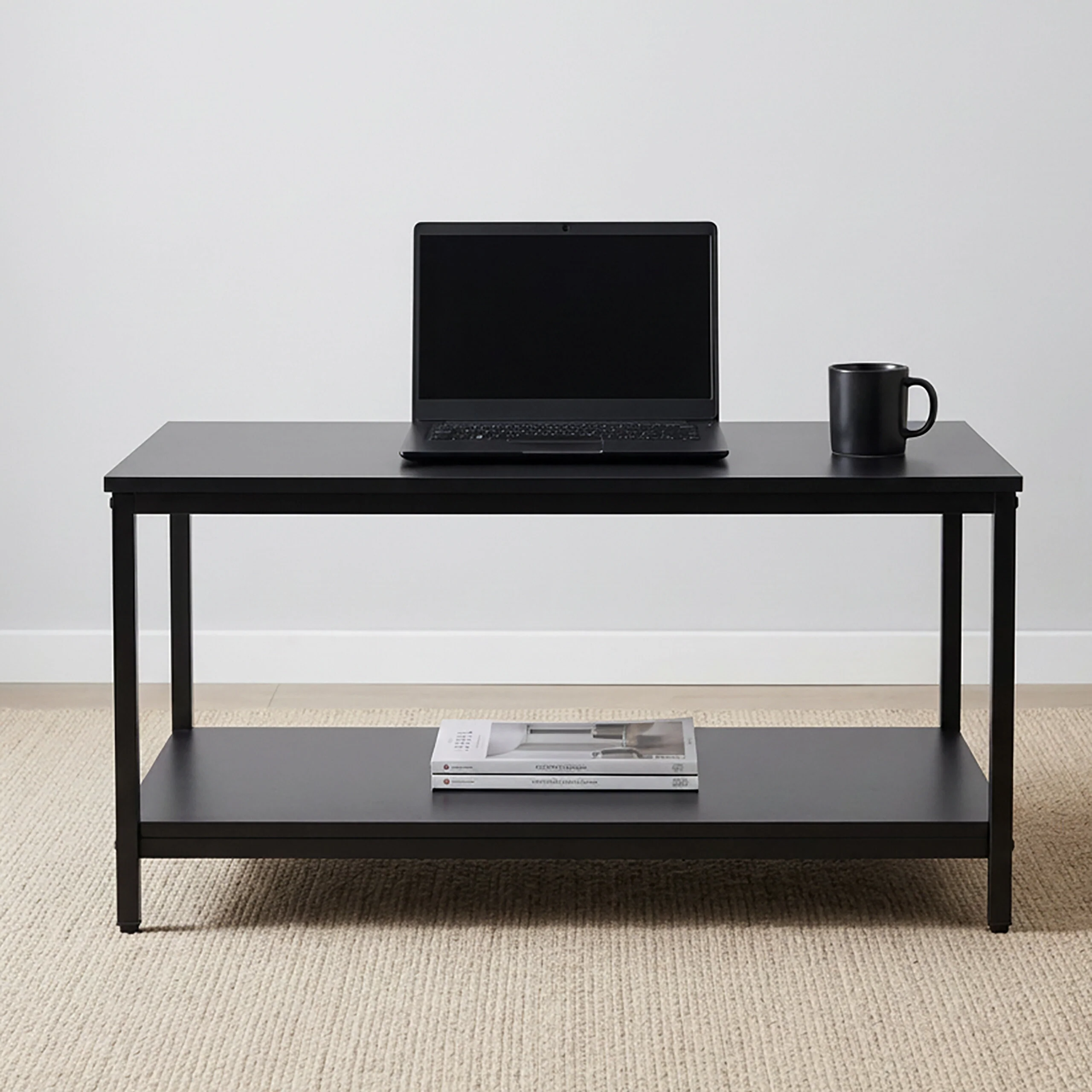 Couchtisch mit Ablage Materialmix - Image 11