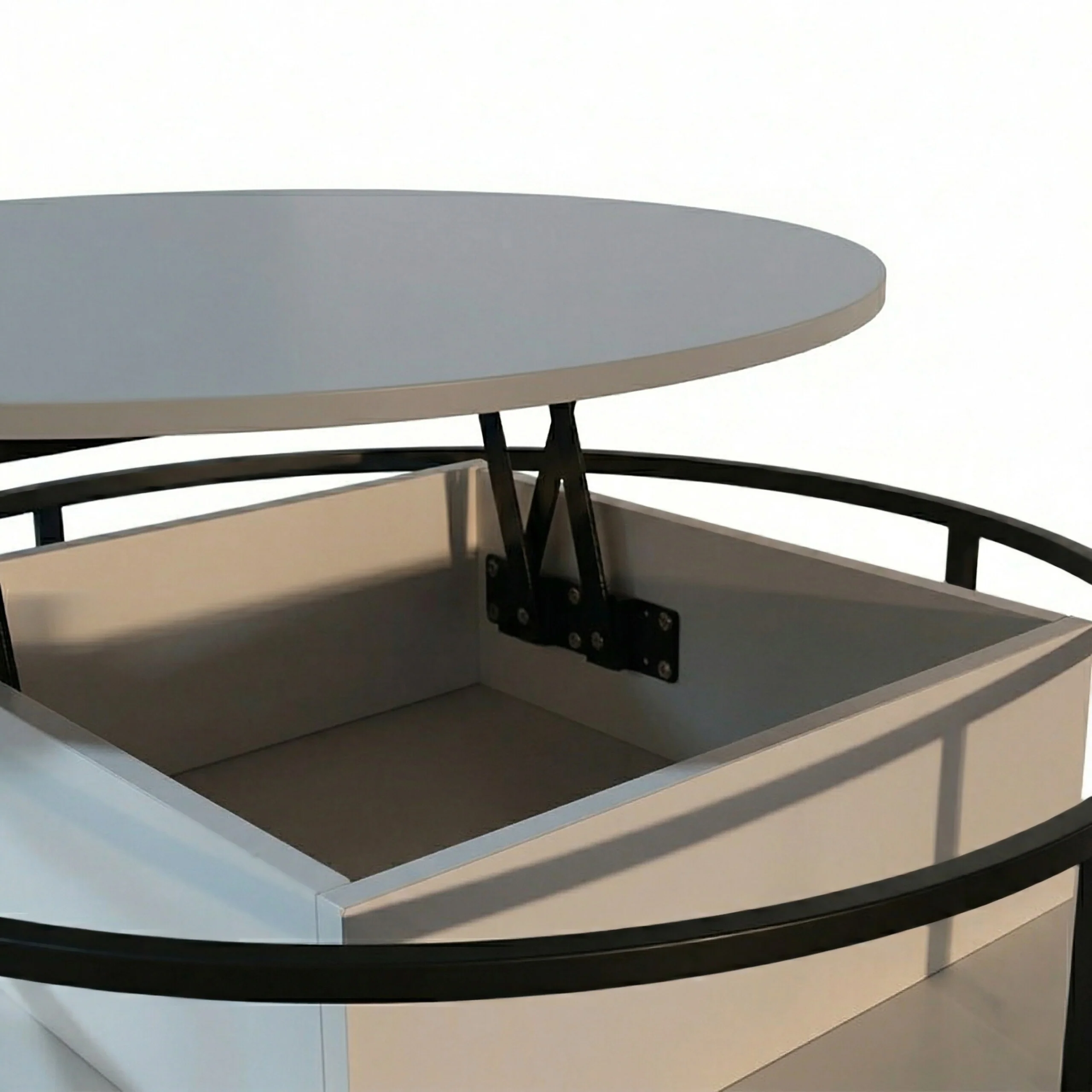Couchtisch mit Hebeplatte & Stauraum - Image 13